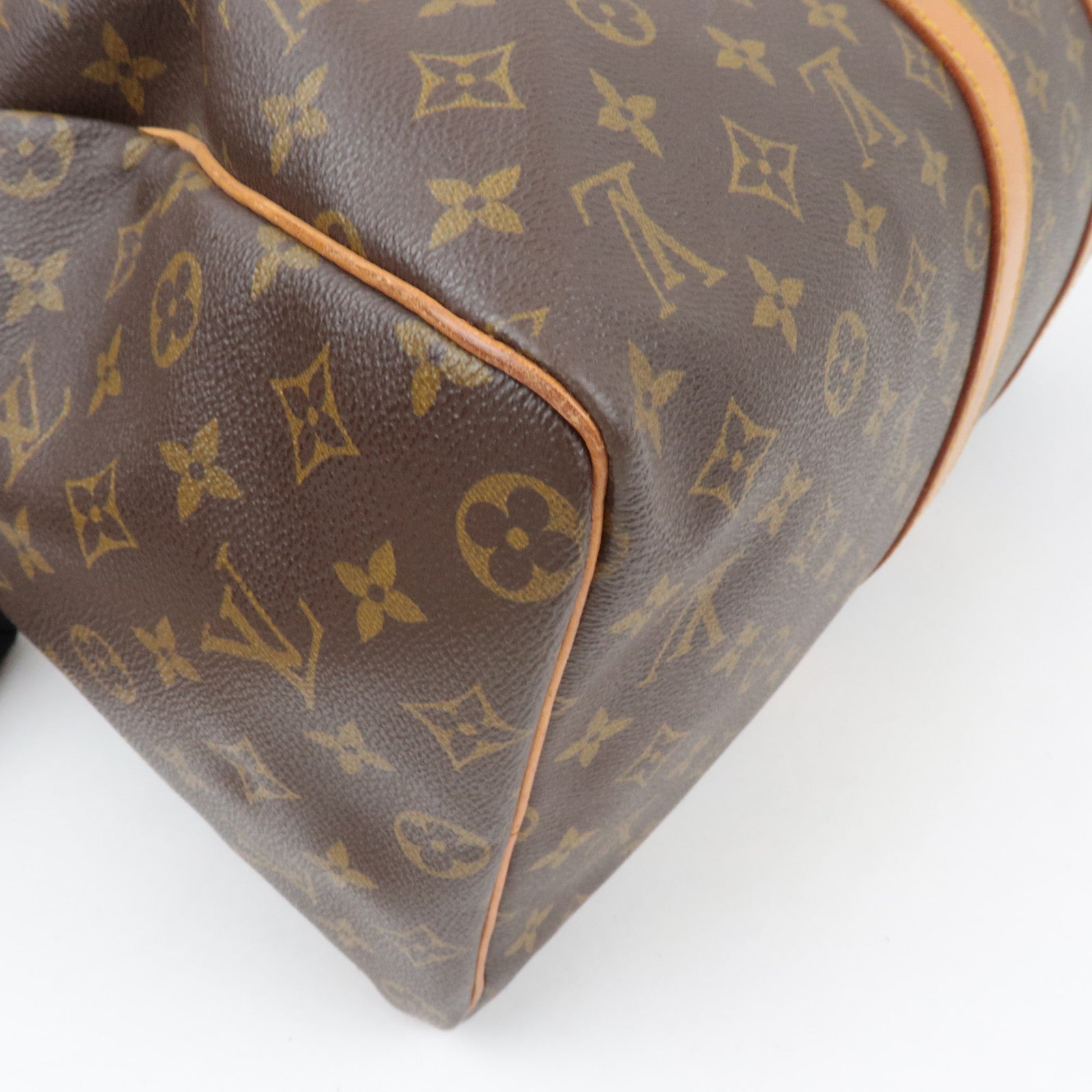Louis Vuitton Monogram Keepall 45 Old Model M41428 831SA *Name tag, Poignet, Key Lock
