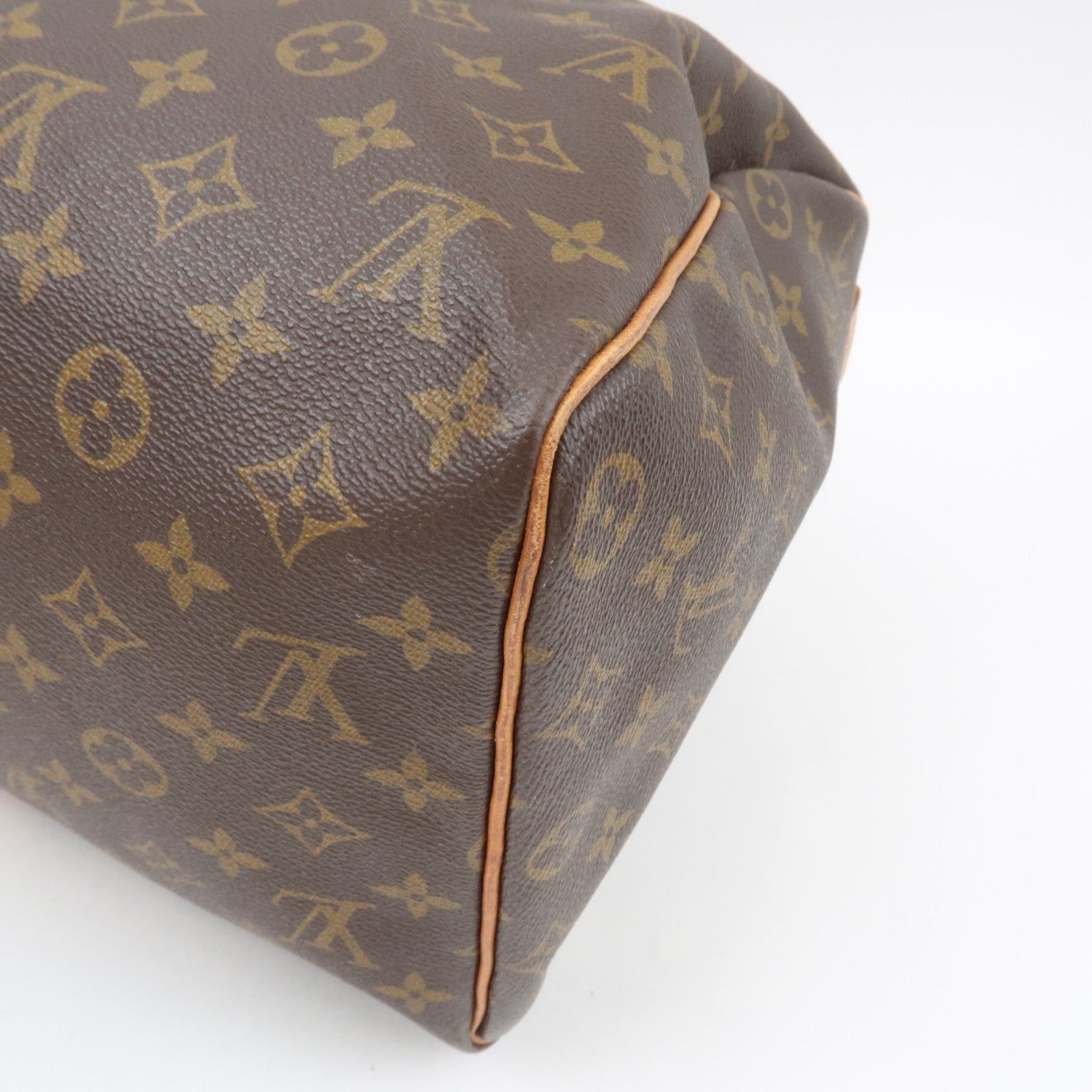 Louis Vuitton Monogram Keepall 45 Old Model M41428 831SA *Name tag, Poignet, Key Lock