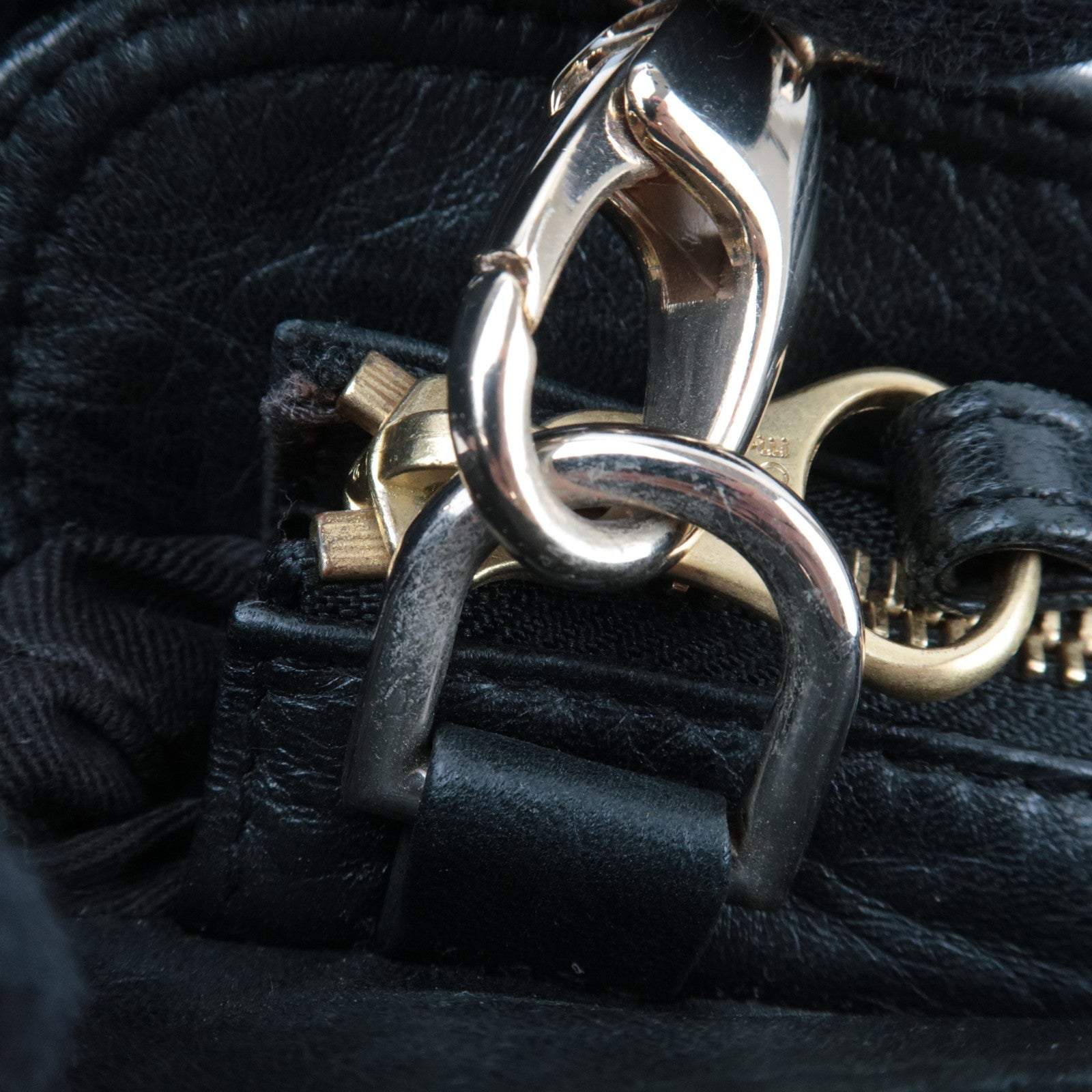 See By Chloe 2Way Handbag Leather Black *Strap