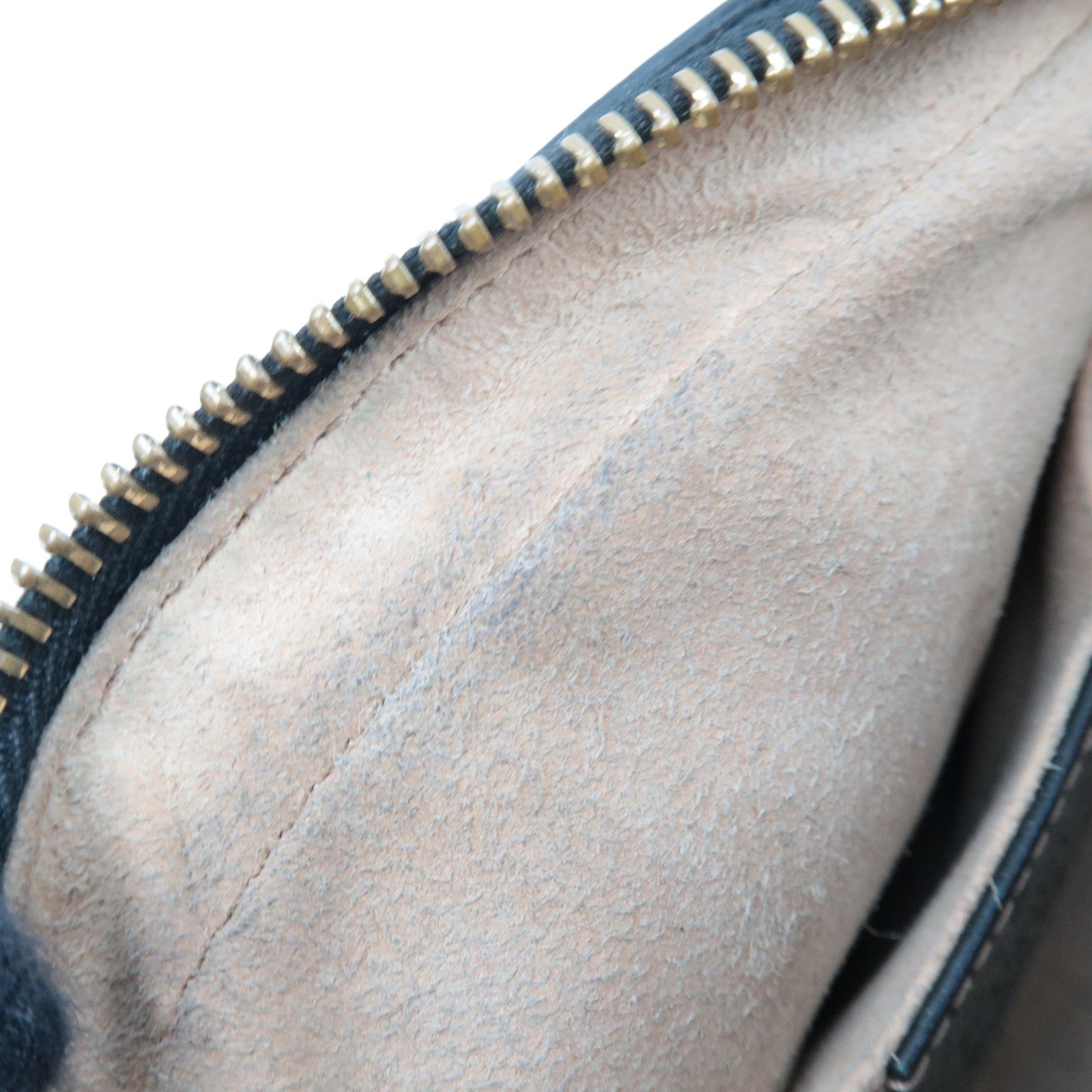 GUCCI Ophidia Leather Shoulder Bag Black 517350