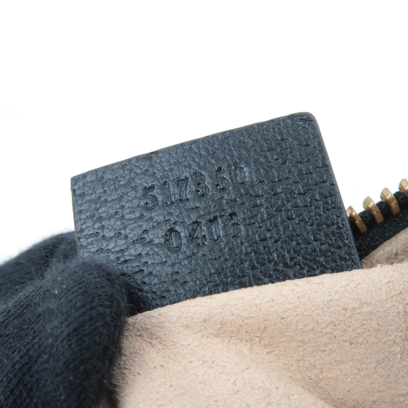 GUCCI Ophidia Leather Shoulder Bag Black 517350