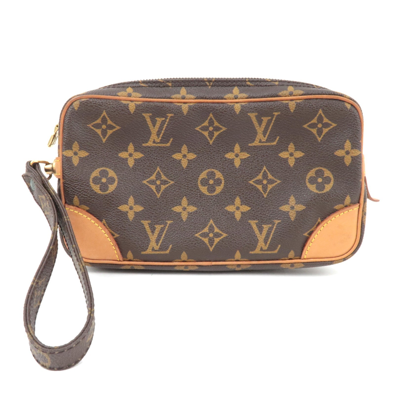 Louis Vuitton Monogram Marly Dragonne PM Clutch Bag M51827 SL192482729