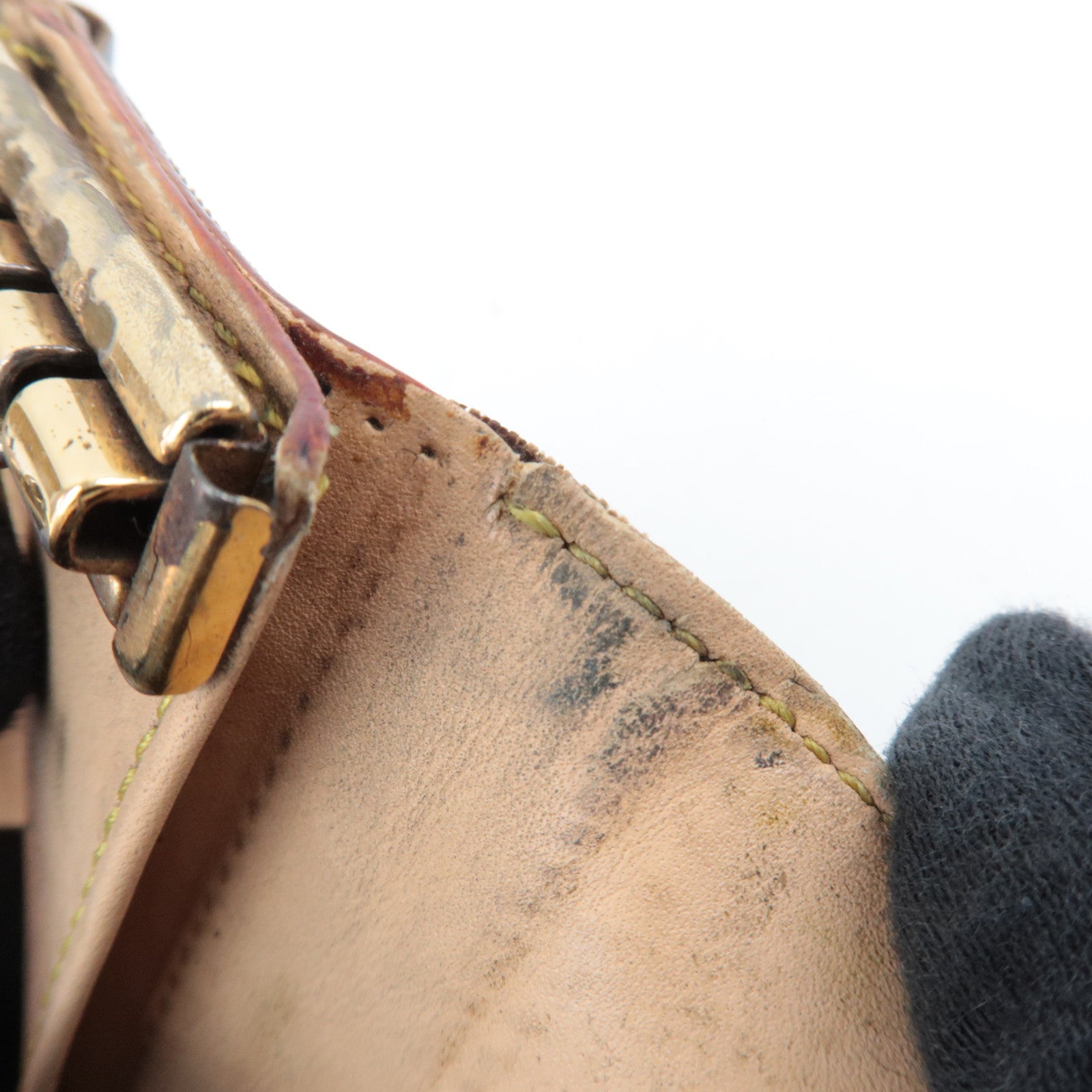 Louis Vuitton Monogram Multicolor Multi Cles 4 Key Case Noir M60044 FL1037