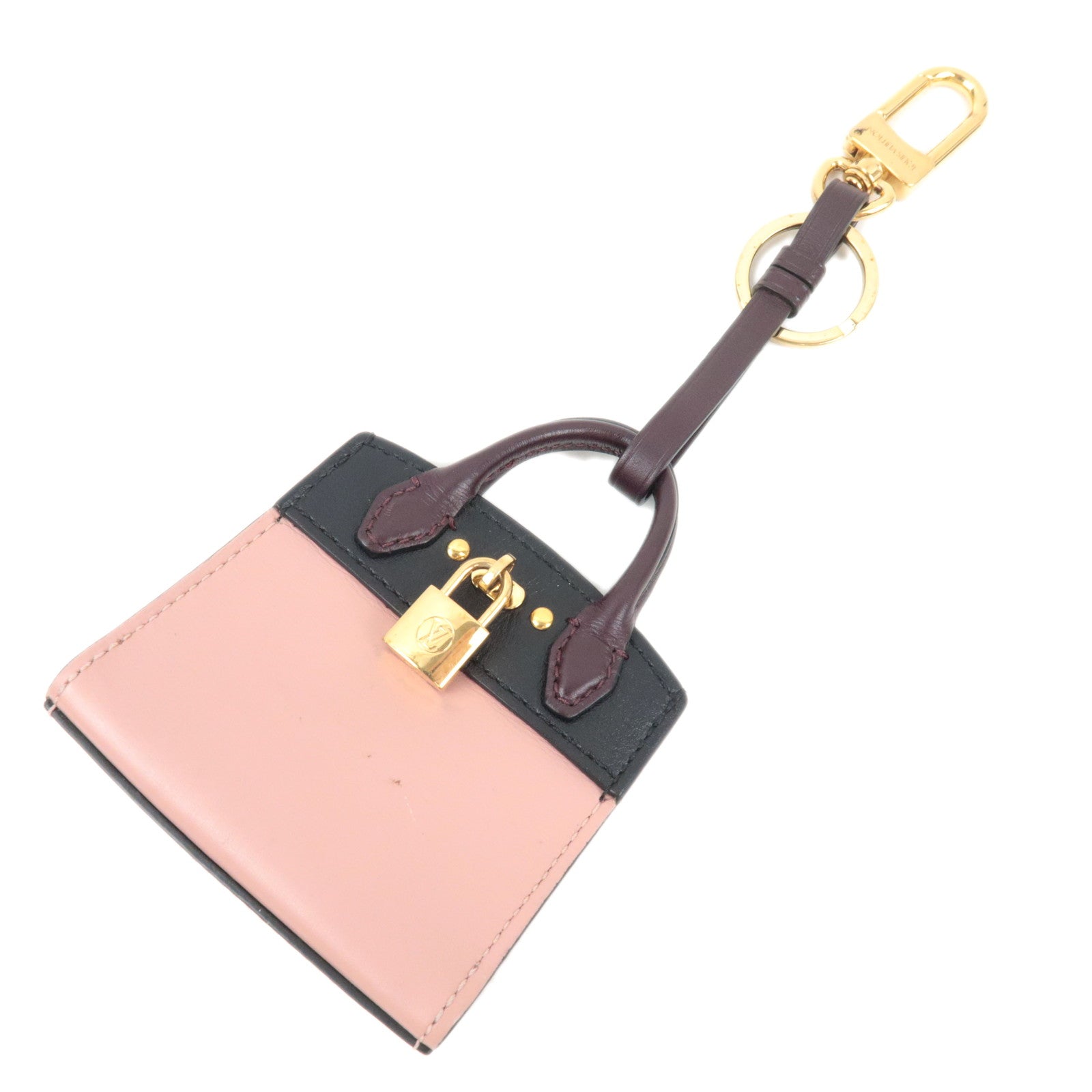 Louis Vuitton City Steamer Bag Charm Pink MP1787 SL016682764