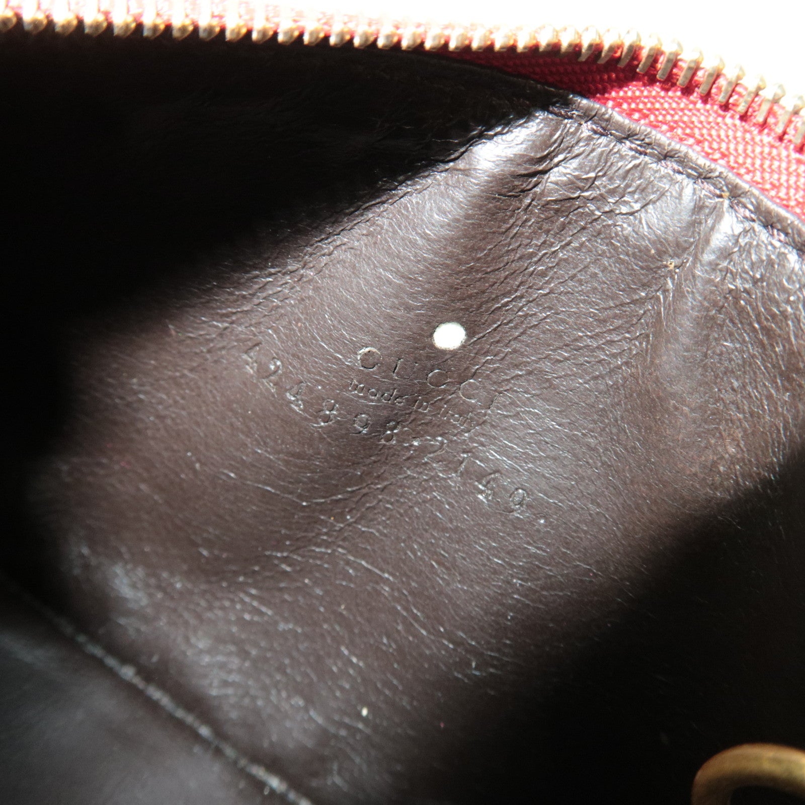 GUCCI GG Blooms Coin & Key Case GG Supreme Leather Beige 424198 *Box, Dust bag