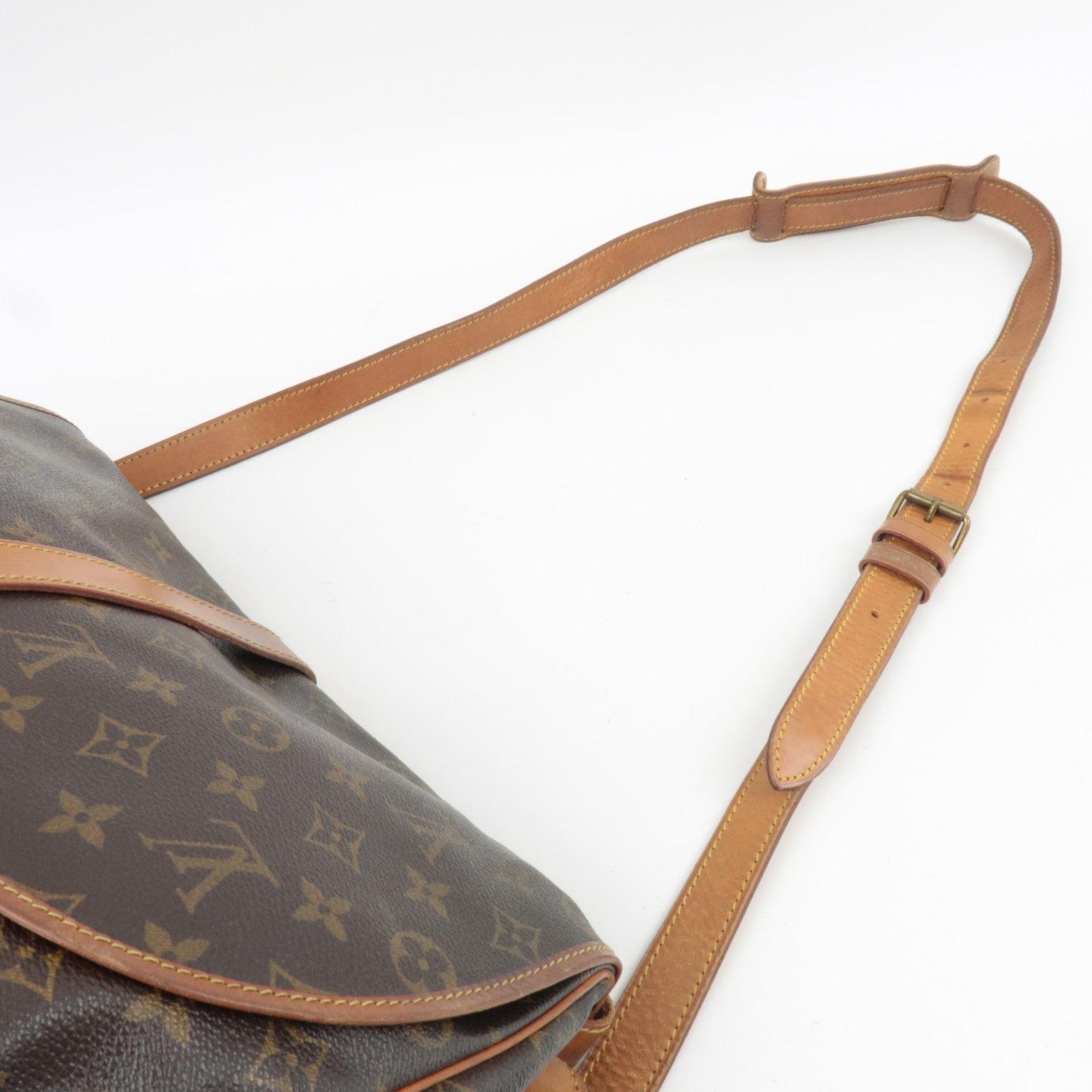 Louis Vuitton Monogram Saumur 35 Shoulder Bag M42254 8906VI