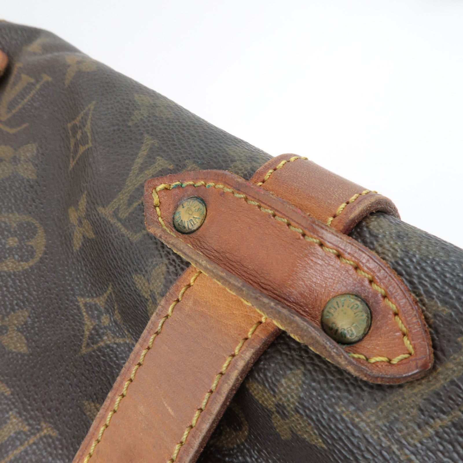 Louis Vuitton Monogram Saumur 35 Shoulder Bag M42254 8906VI