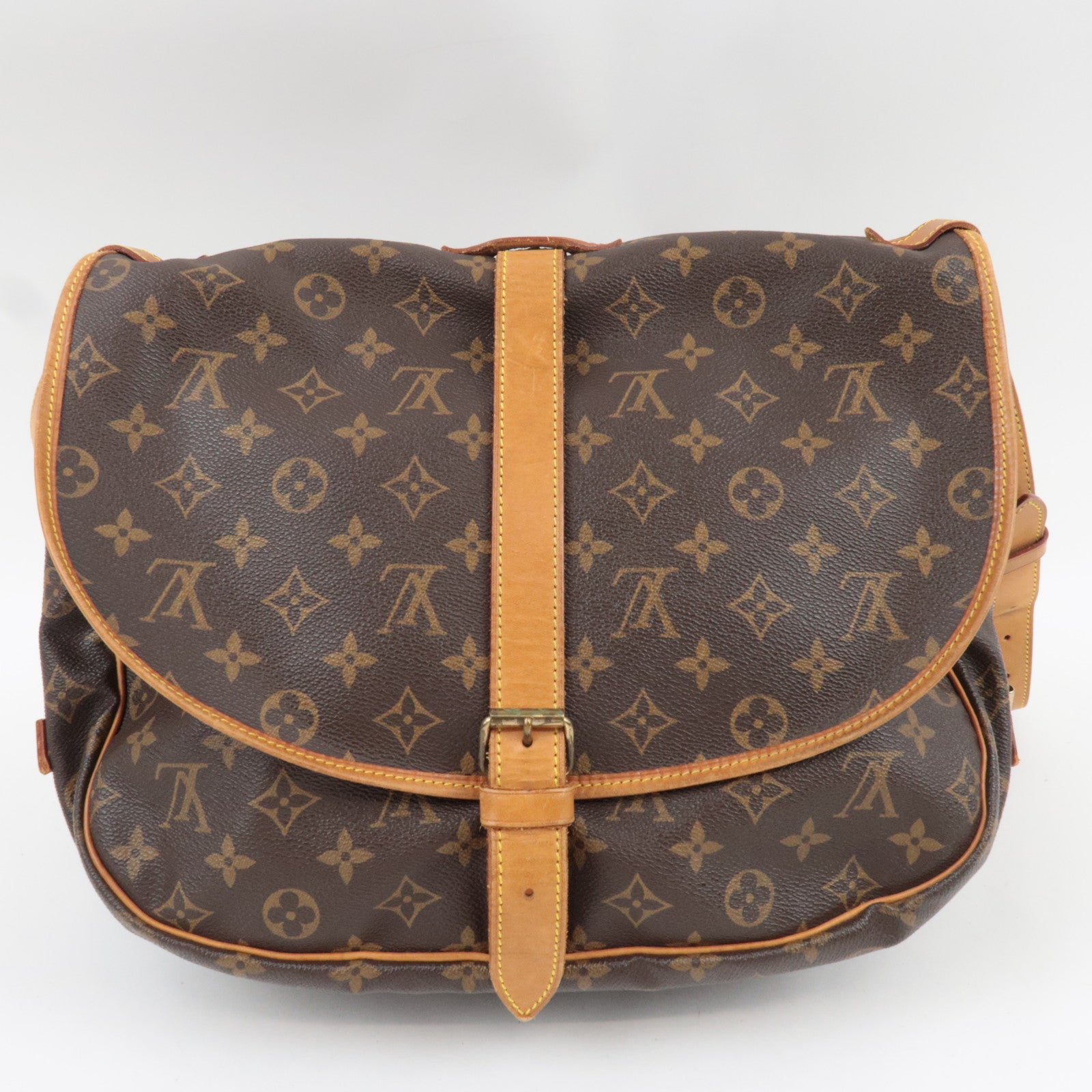 Louis Vuitton Monogram Saumur 35 Shoulder Bag M42254 MB0928