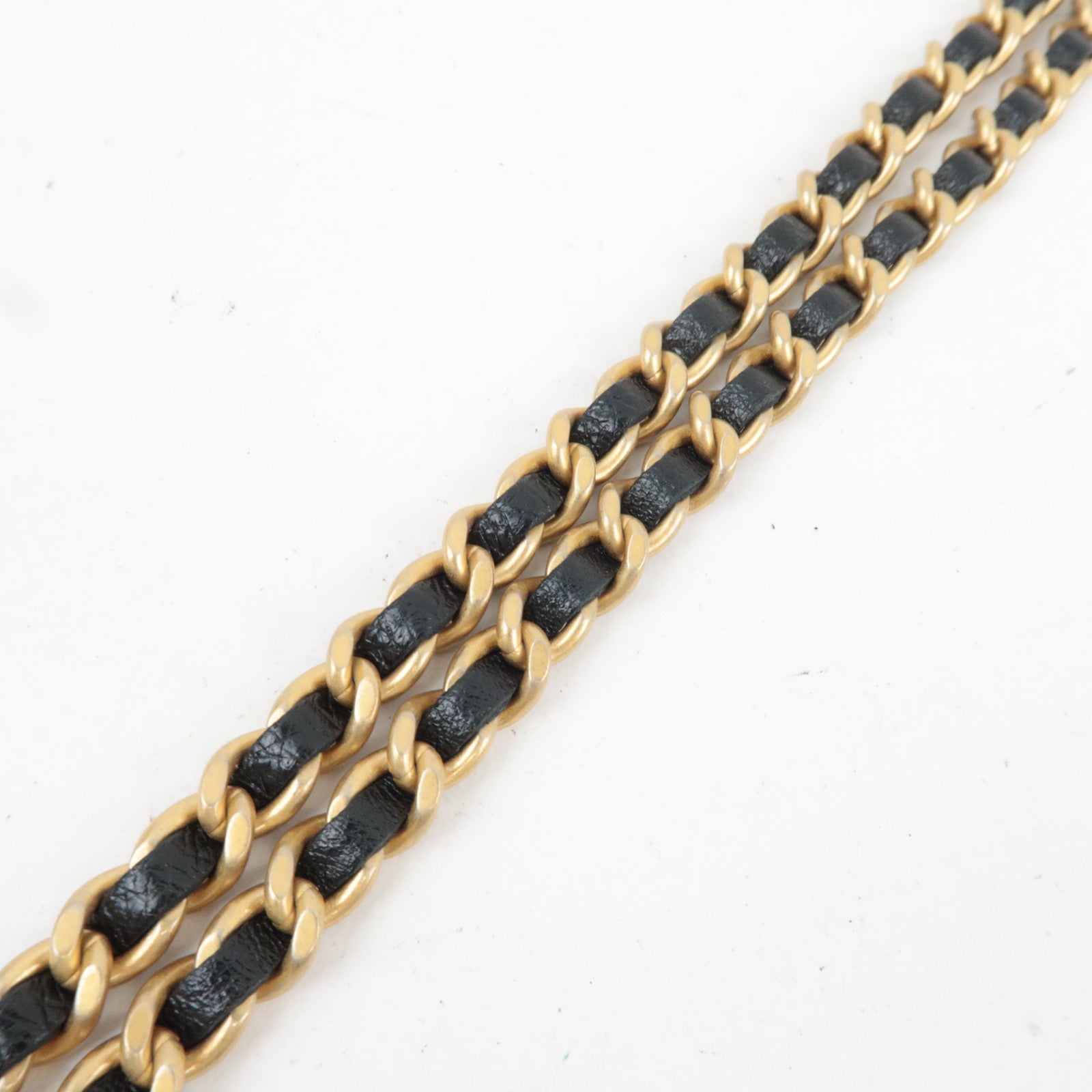 CHANEL 31 Suede Nano Chain Shoulder Bag Black Gold HDW AP3656 L5A8G178 *Box, Dust bag