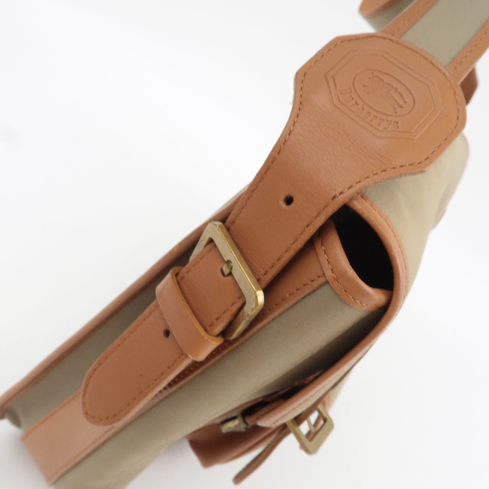 BURBERRY Burberry's Shoulder Bag Nylon Leather Canvas