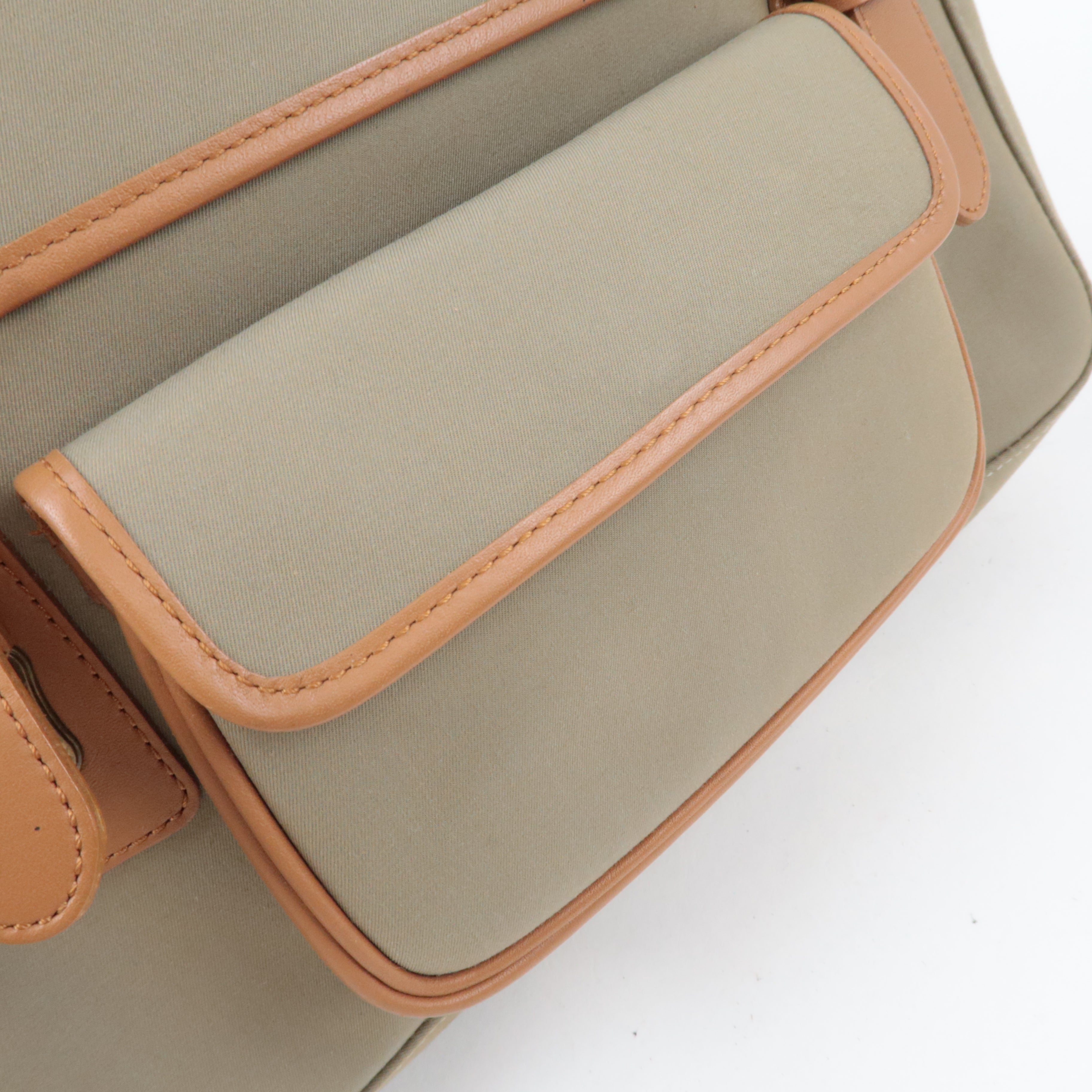 BURBERRY Burberry's Shoulder Bag Nylon Leather Canvas