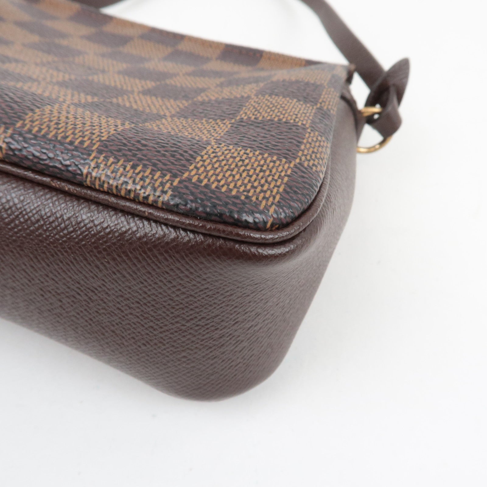 Louis Vuitton Damier Trousse Makeup Accessory Mini Handbag N51982 SP0051