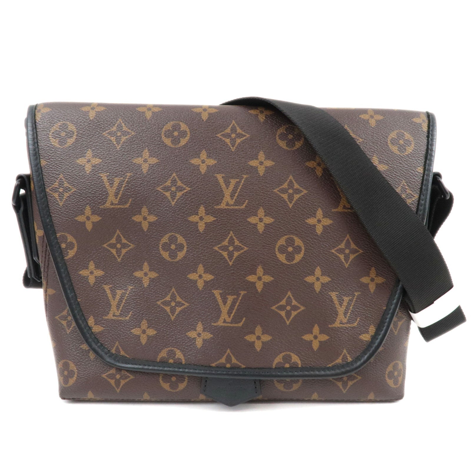 Louis Vuitton Monogram Macassar Magnetic Messenger Shoulder Bag M45557 CA023183037