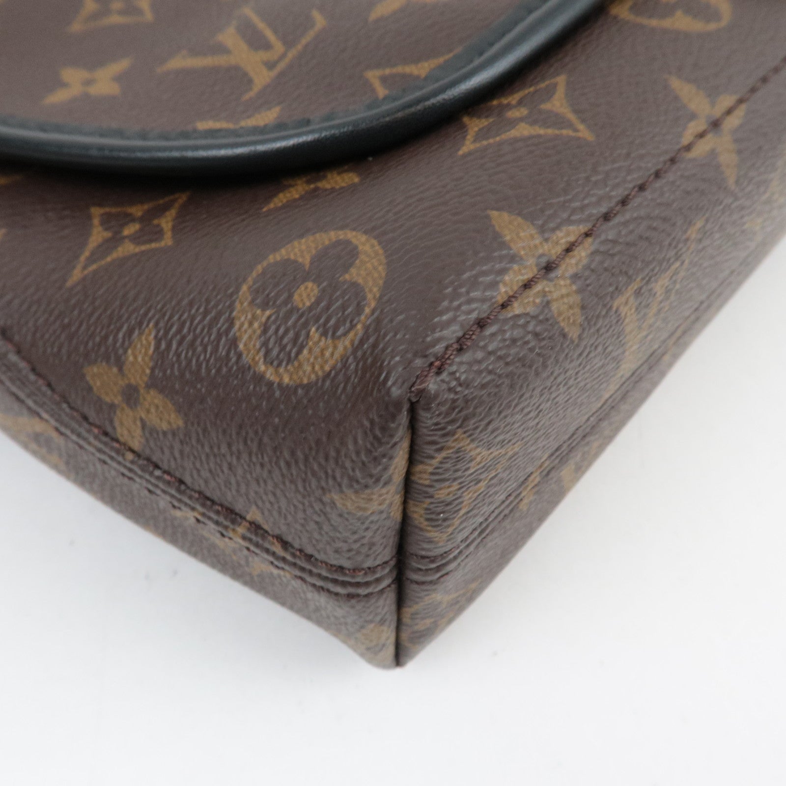 Louis Vuitton Monogram Macassar Magnetic Messenger Shoulder Bag M45557 CA0231