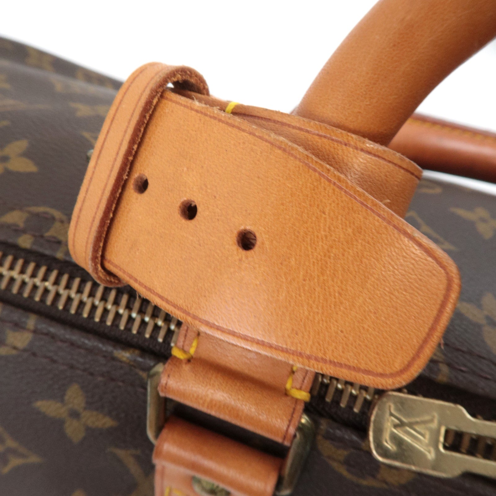 Louis Vuitton Monogram Keepall Bandouliere 55 Travel Bag M41414 FH0920 *Strap, Poignet