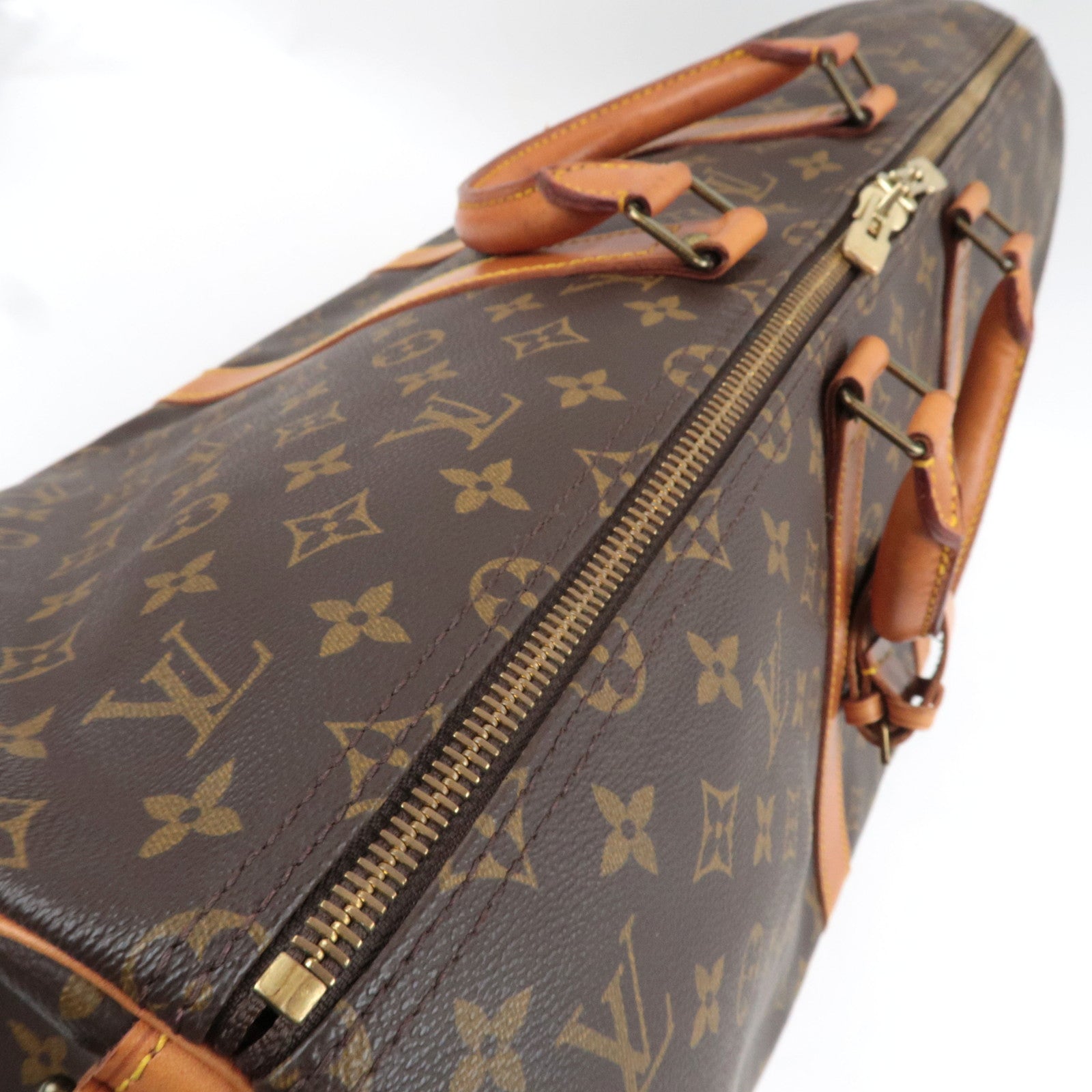 Louis Vuitton Monogram Keepall Bandouliere 55 Travel Bag M41414 FH0920 *Strap, Poignet