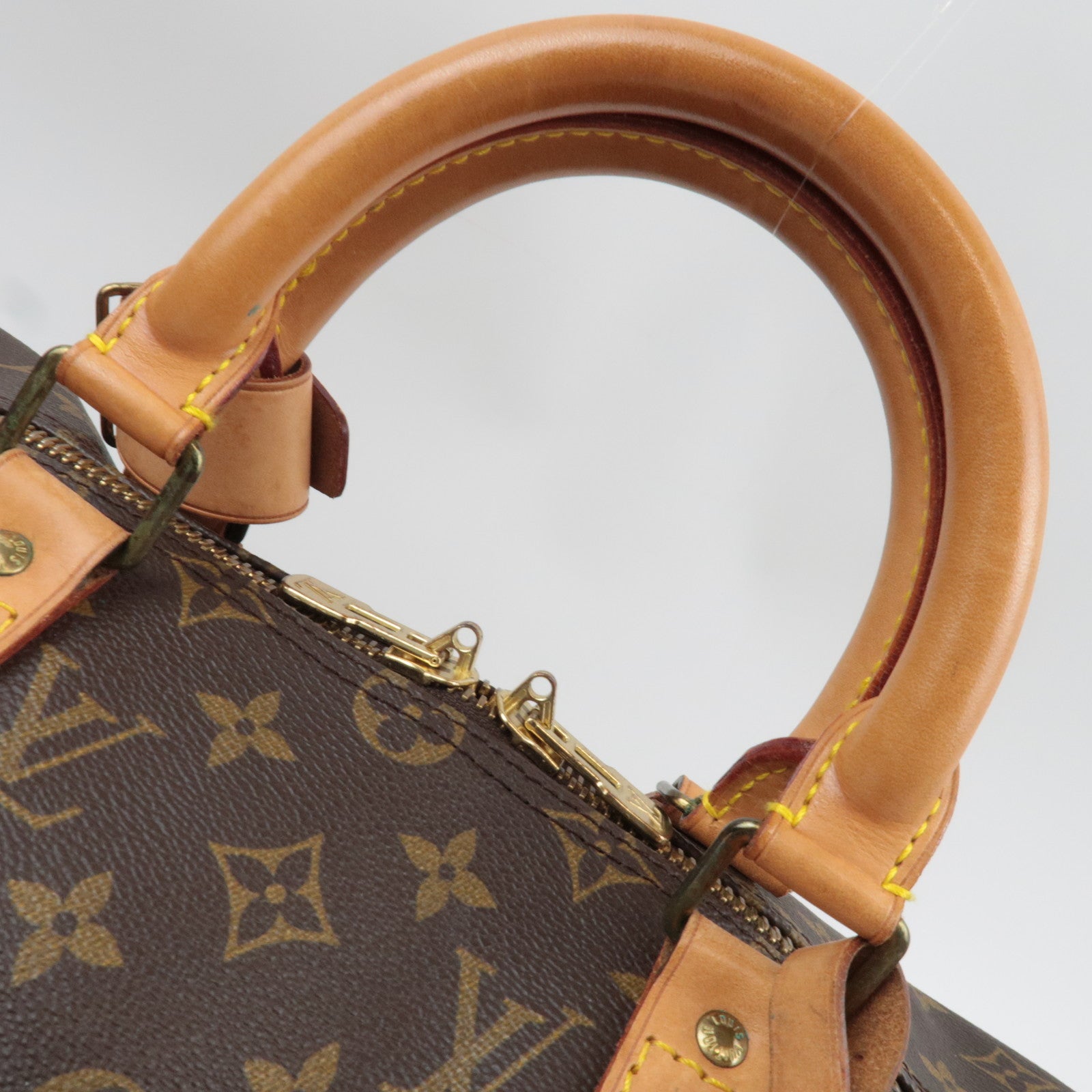 Louis Vuitton Monogram Keepall Bandouliere 50 M41416 VI0930 *Strap, Name tag, Poignet