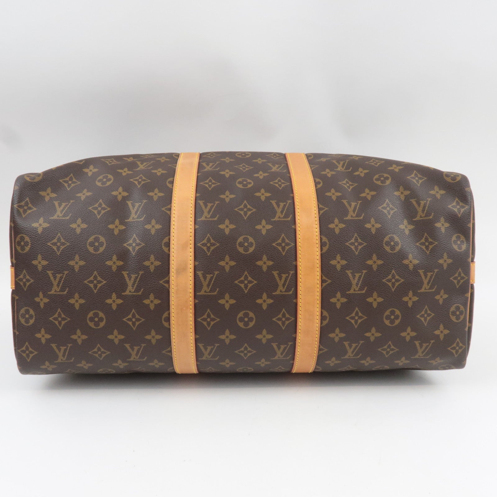 Louis Vuitton Monogram Keepall Bandouliere 50 M41416 VI0930 *Strap, Name tag, Poignet