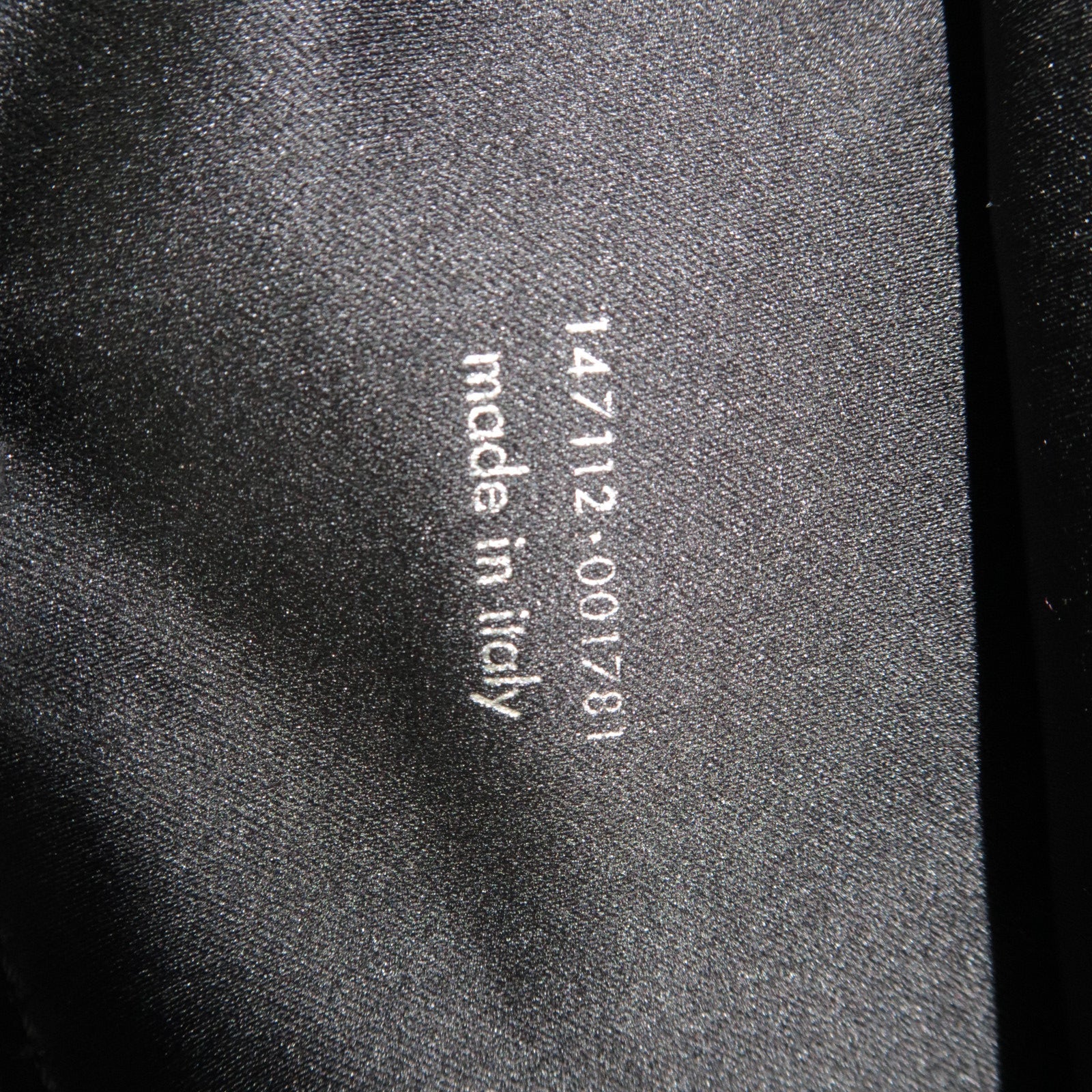 SAINT LAURENT YSL Logo Canvas Tote Bag Black