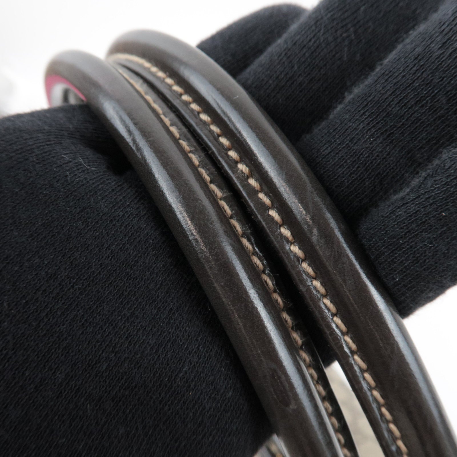 GUCCI Tote Bag GG Supreme Leather Beige Brown 197953