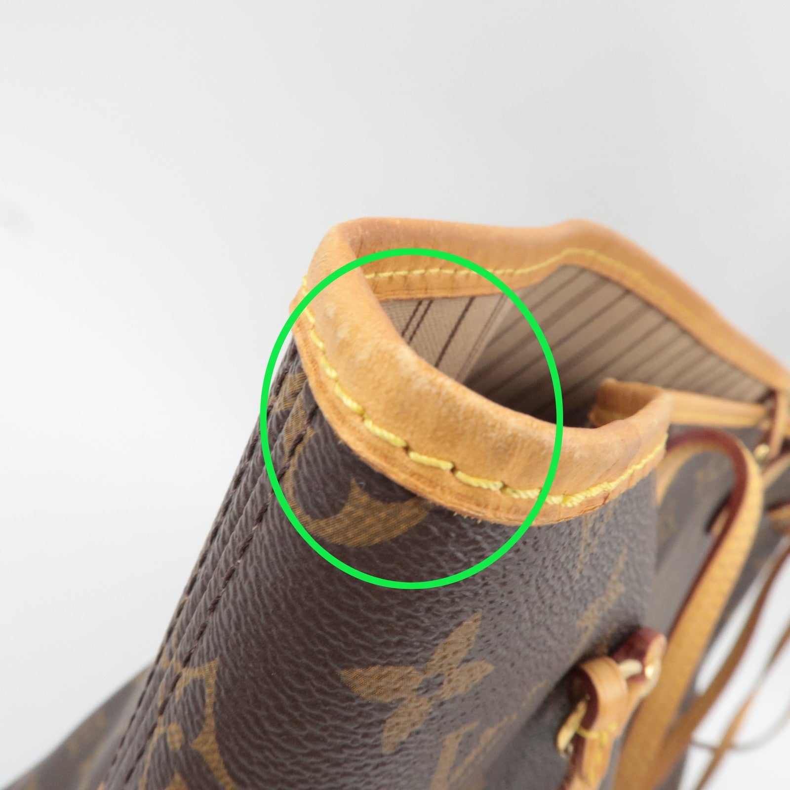 Louis Vuitton Monogram Neverfull GM Tote Bag M46978 GI4123 *Pouch