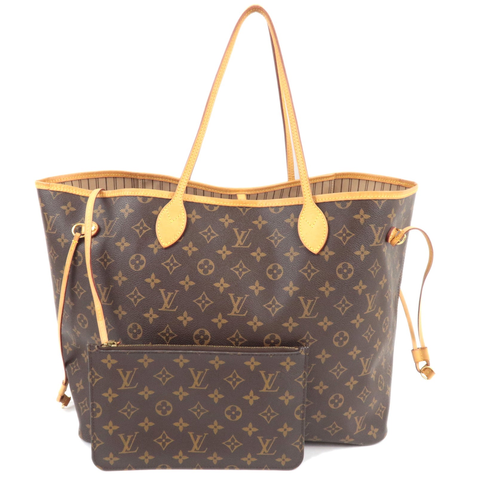 Louis Vuitton Monogram Neverfull GM Tote Bag M46978 GI4123 *Pouch83074