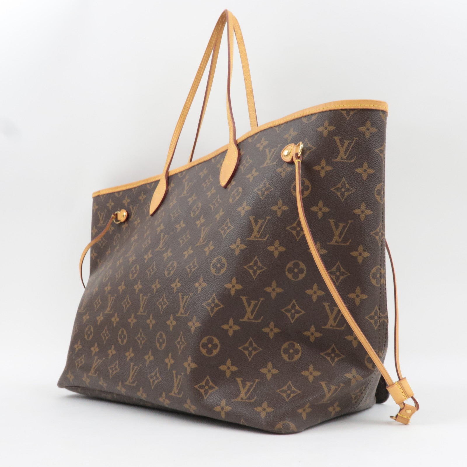 Louis Vuitton Monogram Neverfull GM Tote Bag M46978 GI4123 *Pouch