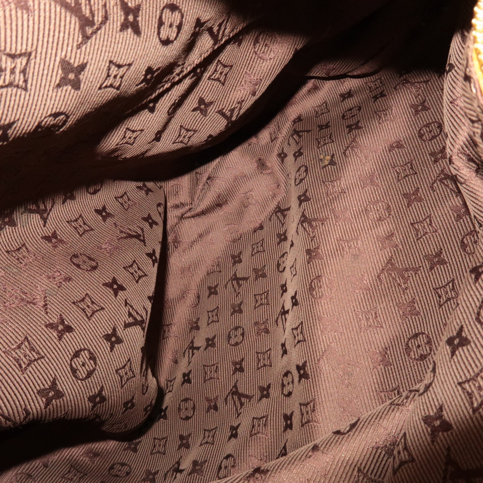 Louis Vuitton Monogram Suede Onatah GM Shoulder Bag Mais M95118 MB1015