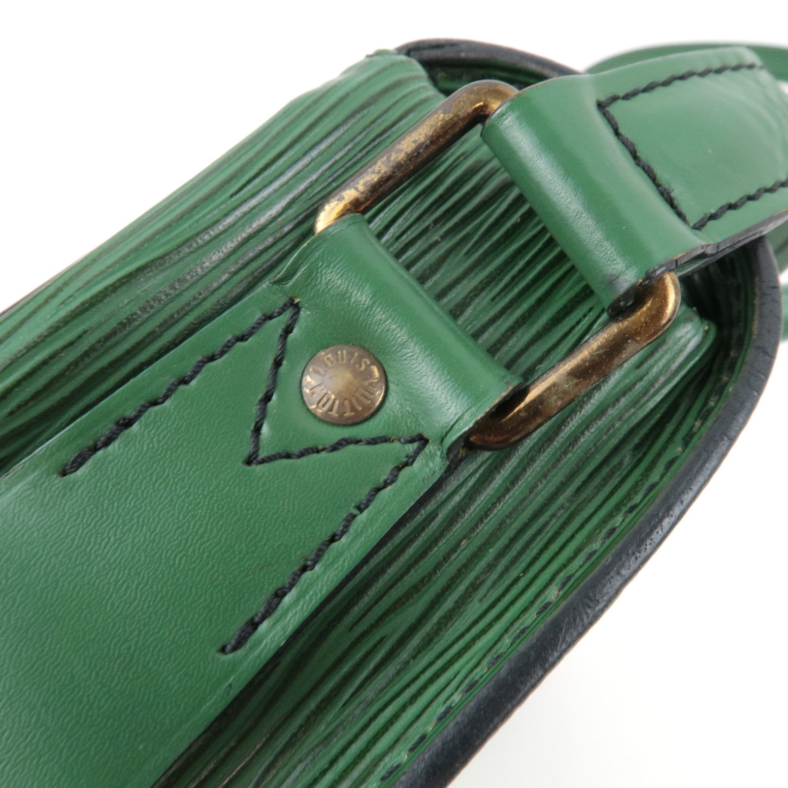 Louis Vuitton Epi Cartouchiere Shoulder Bag Borneo Green M52244 MI1910