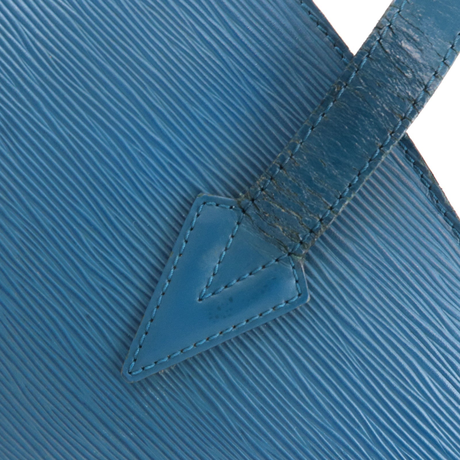 Louis Vuitton Epi Saint Jacques Shopping Tote Bag Toledo Blue M52265 AS1905