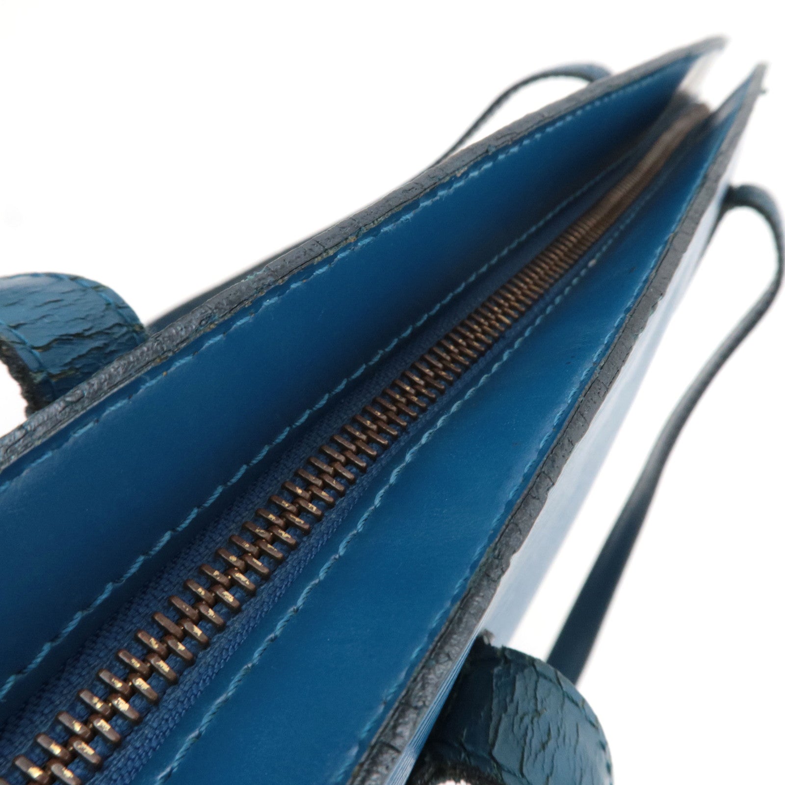 Louis Vuitton Epi Saint Jacques Shopping Tote Bag Toledo Blue M52265 AS1905
