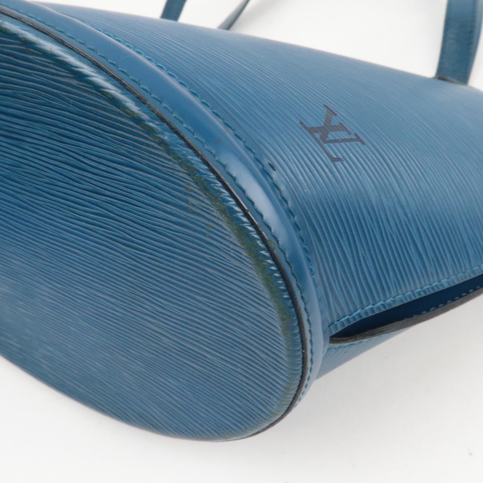 Louis Vuitton Epi Saint Jacques Shopping Tote Bag Toledo Blue M52265 AS1905