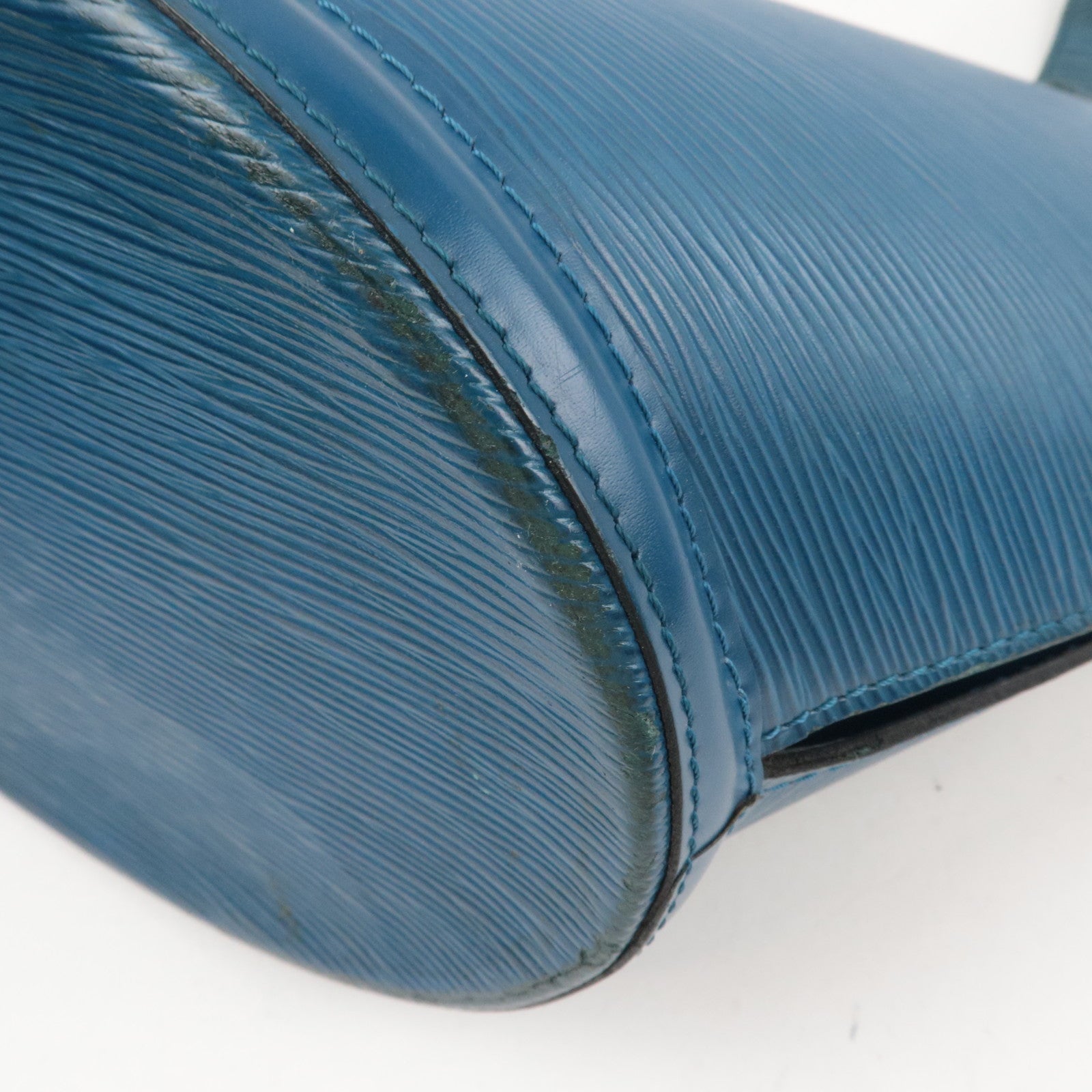 Louis Vuitton Epi Saint Jacques Shopping Tote Bag Toledo Blue M52265 AS1905