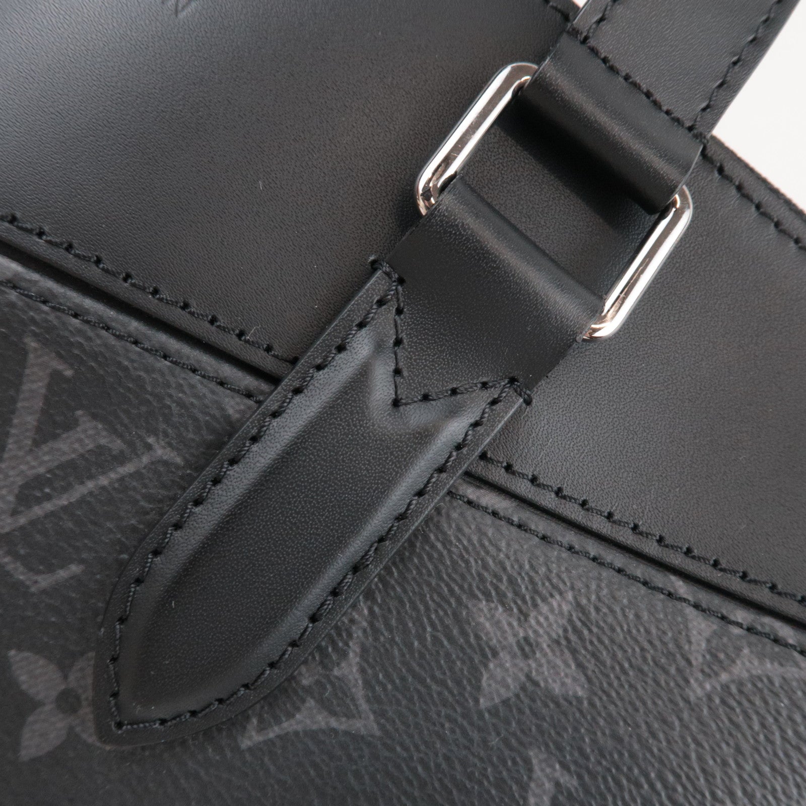 Louis Vuitton Monogram Eclipse Tote Explorer Tote Bag M40567 AR1148 *Dust bag, Strap