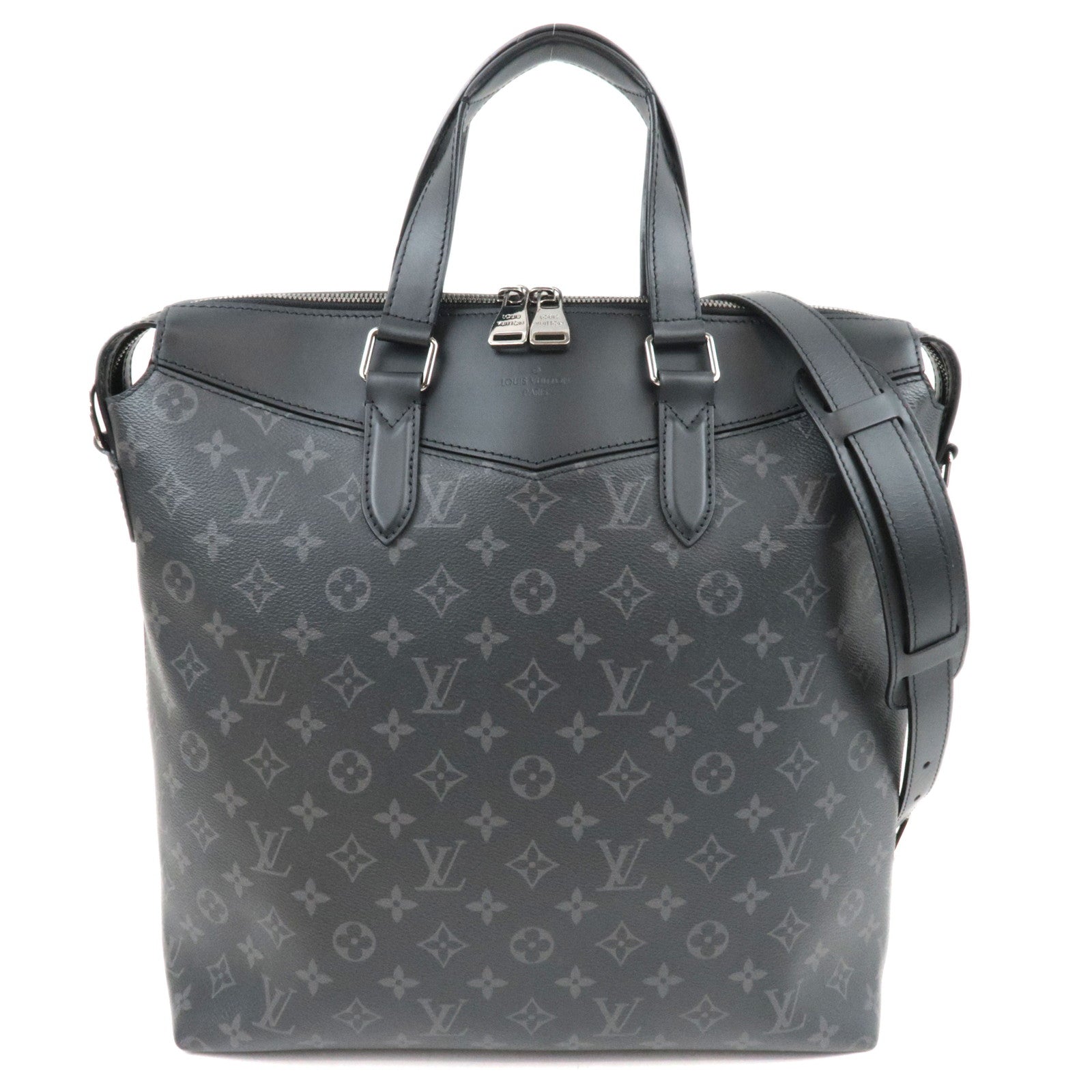 Louis Vuitton Monogram Eclipse Tote Explorer Tote Bag M40567 AR1148 *Dust bag, Strap83088