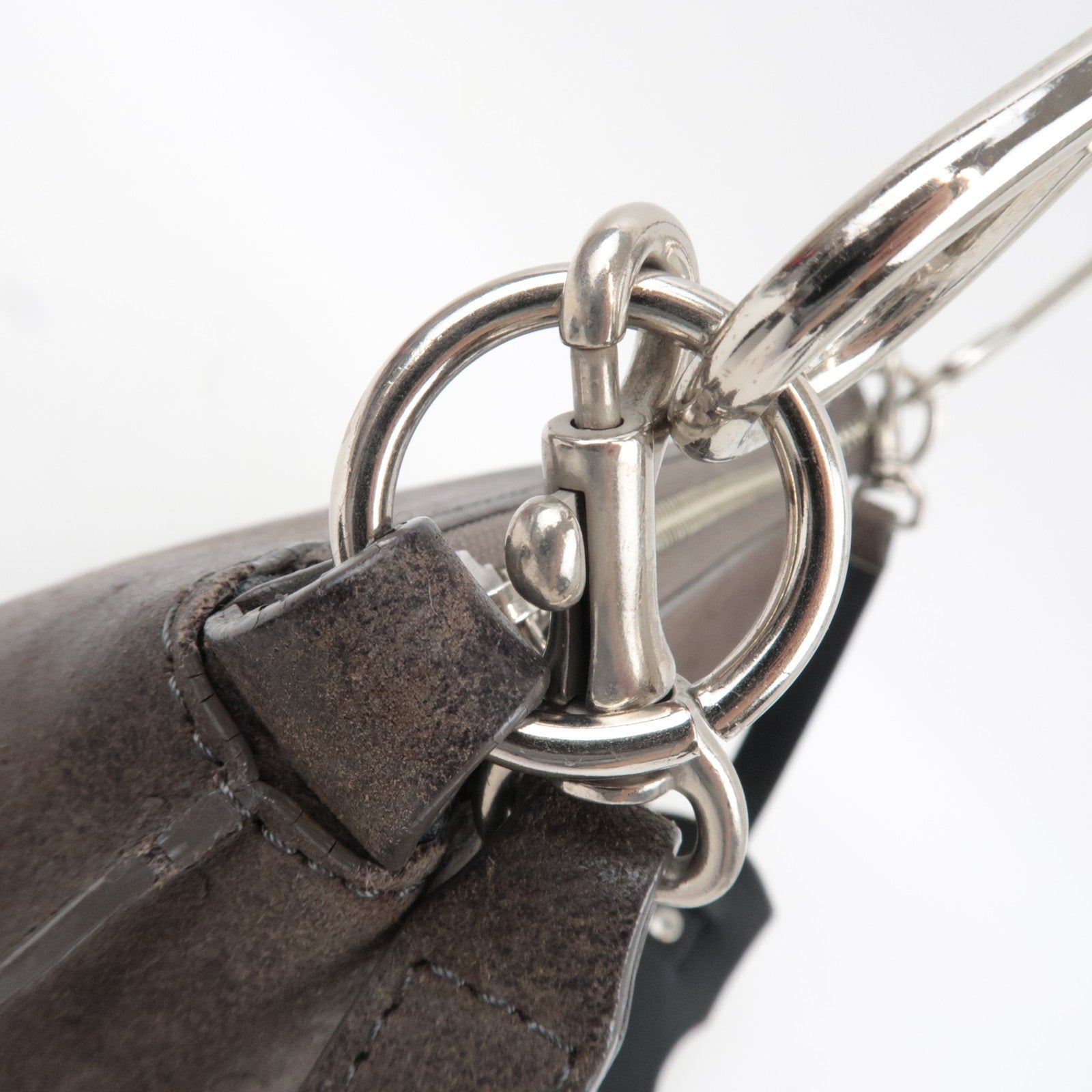 Hunting World Ostrich 2Way Shoulder Bag Brown