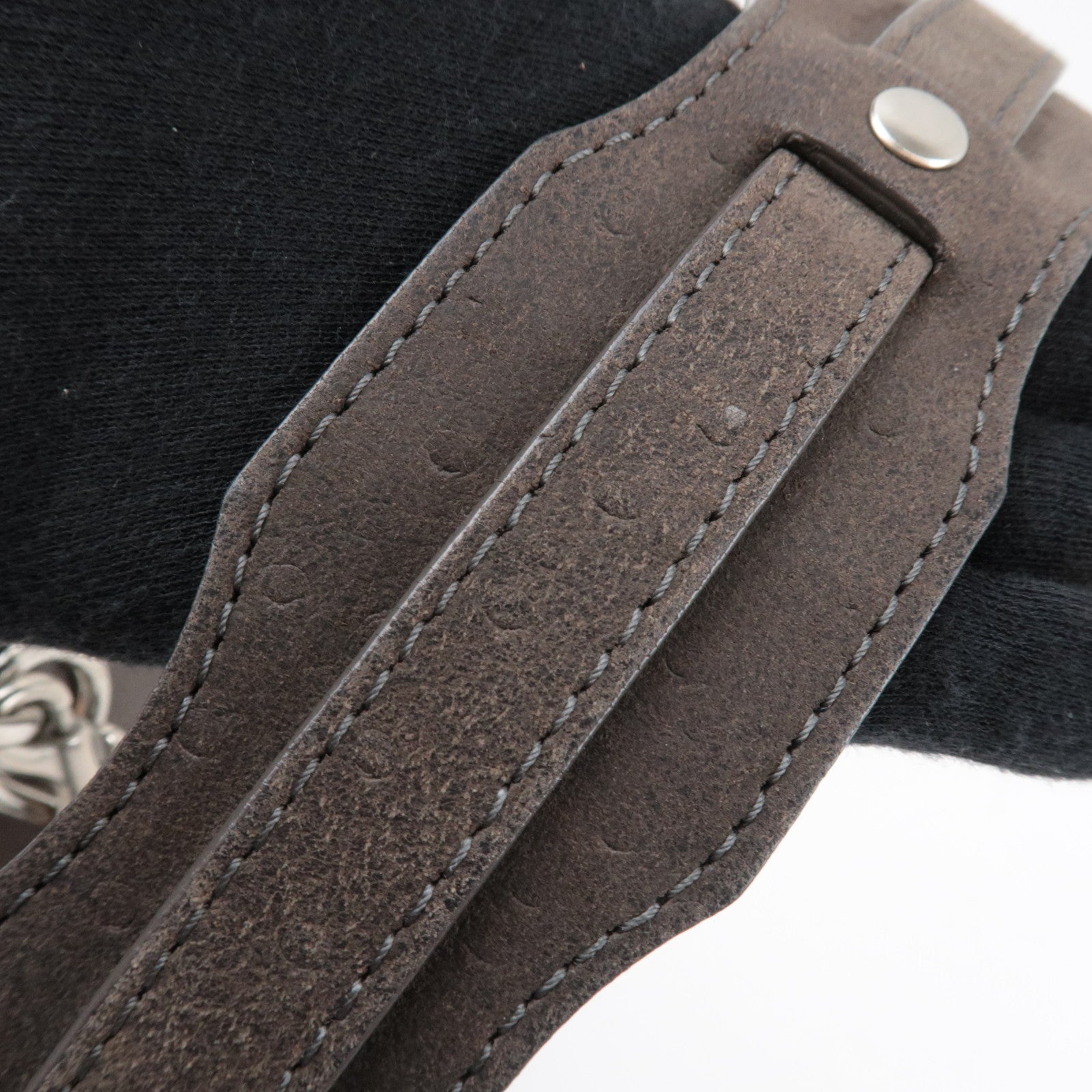 Hunting World Ostrich 2Way Shoulder Bag Brown