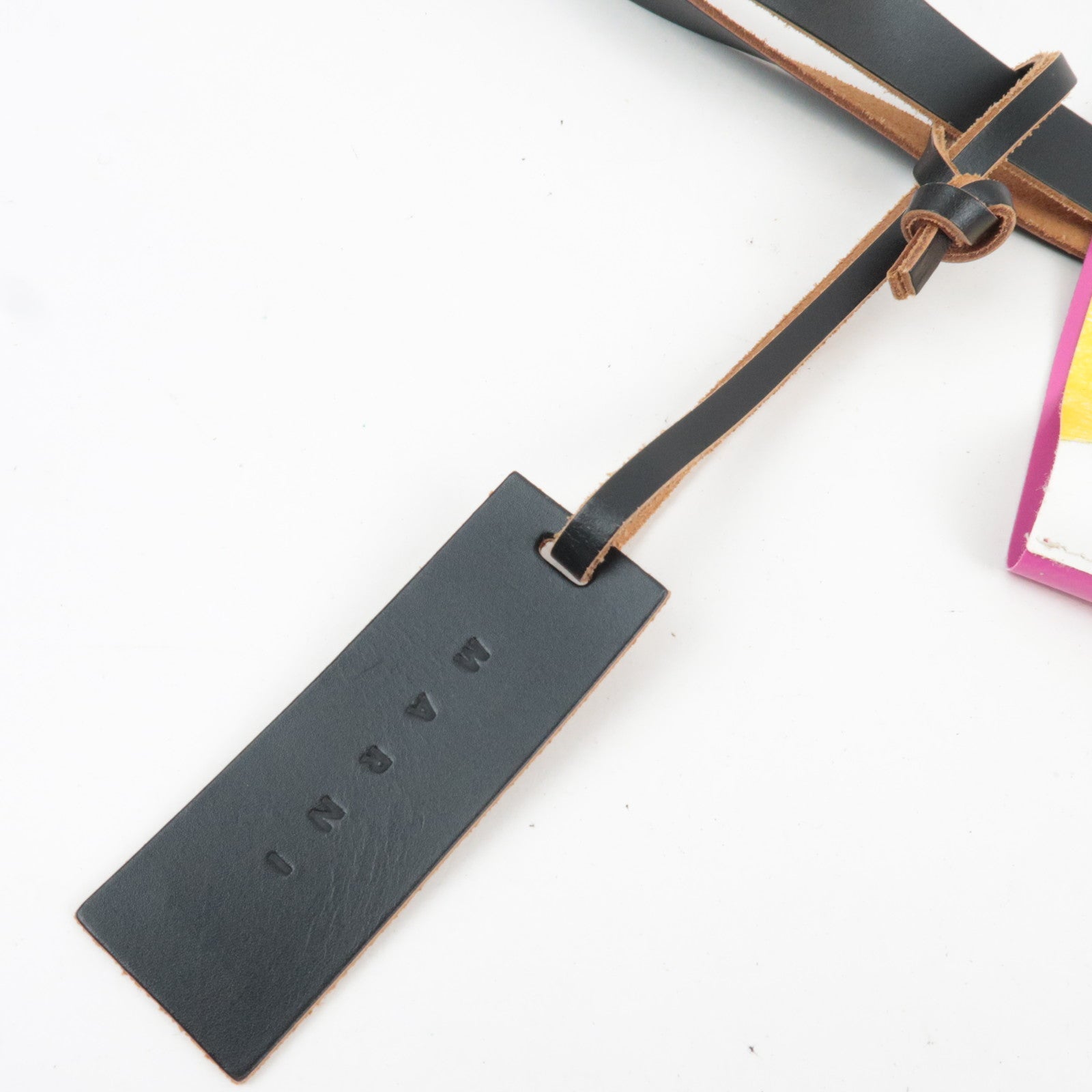 MARNI Flower Print PVC Leather Tote Bag Multicolor