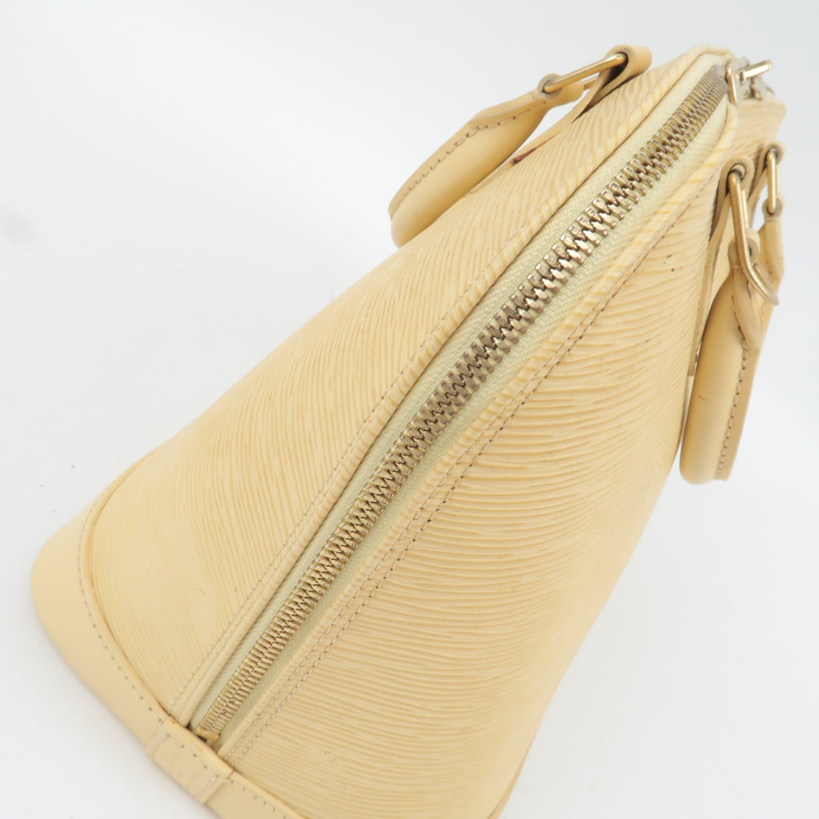 Louis Vuitton Epi Alma Handbag Vanilla M5214A AR1010