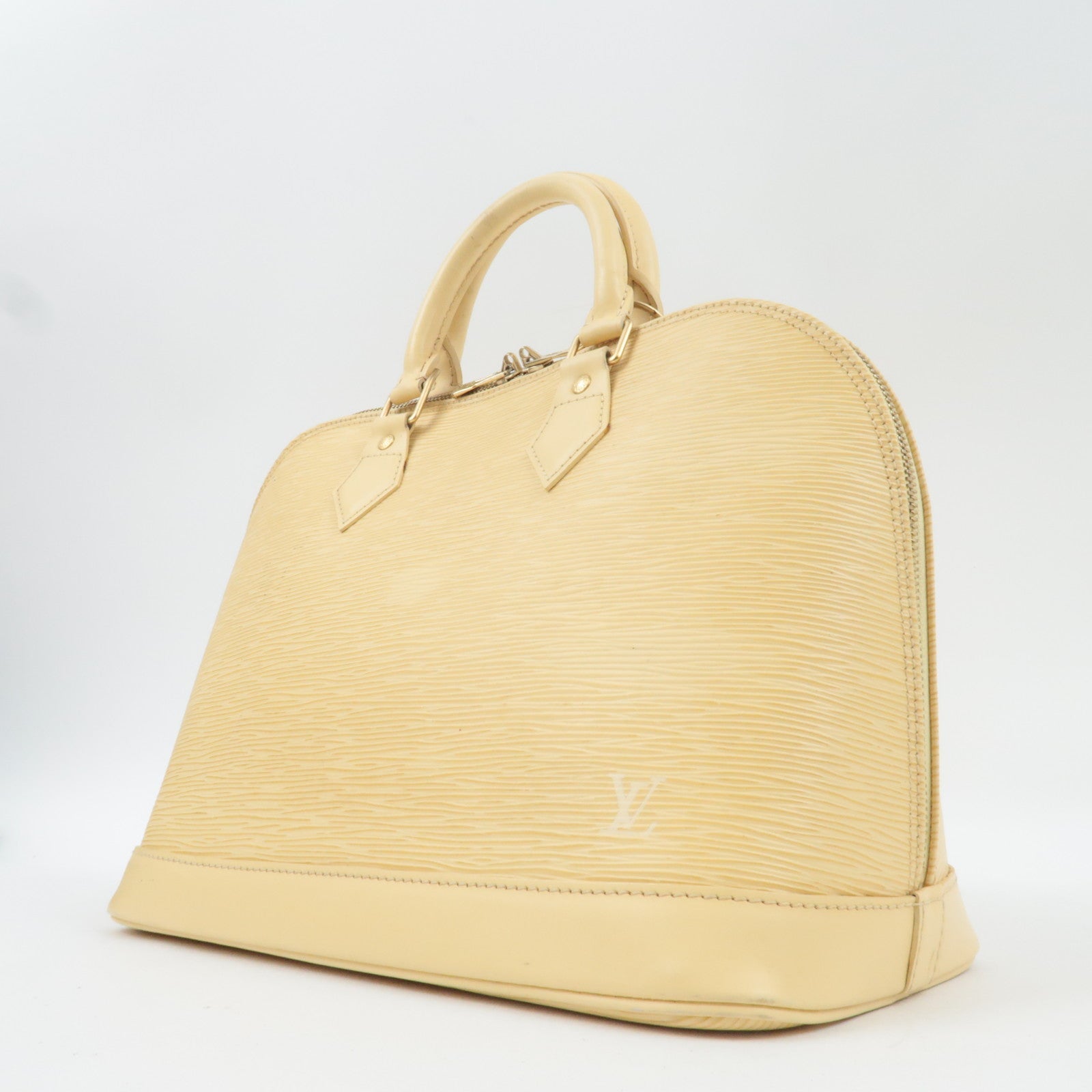 Louis Vuitton Epi Alma Handbag Vanilla M5214A AR1010