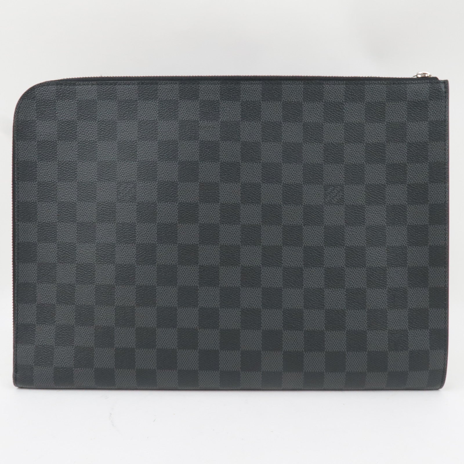 Louis Vuitton Damier Graphite Pochette Jules GM Clutch Bag N41501 RFID *Box, Dust bag