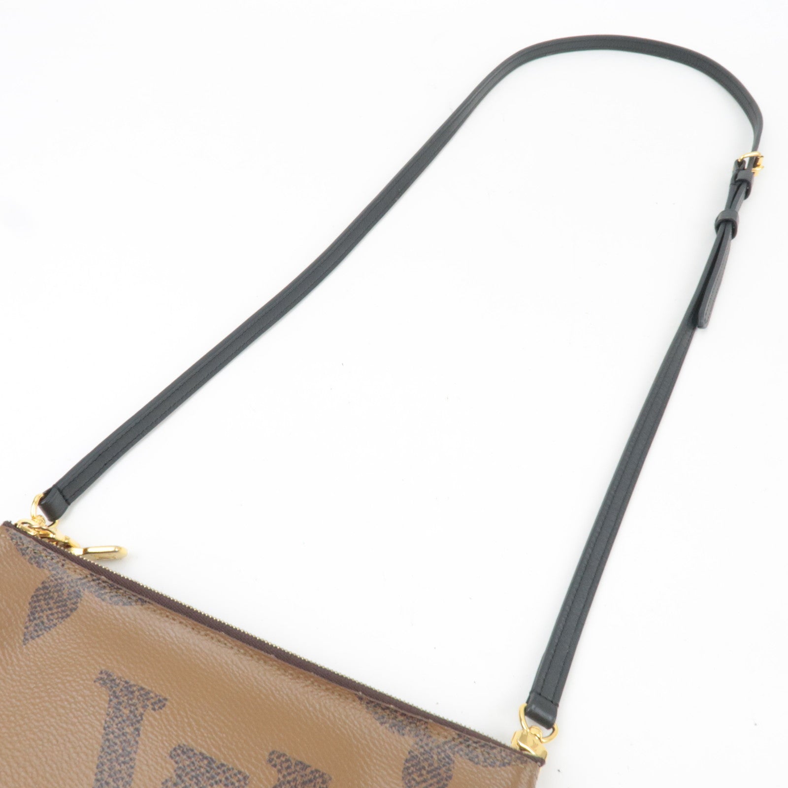 Louis Vuitton Monogram Giant Reverse Pochette Double Zip Shoulder Bag M69203 MI2280