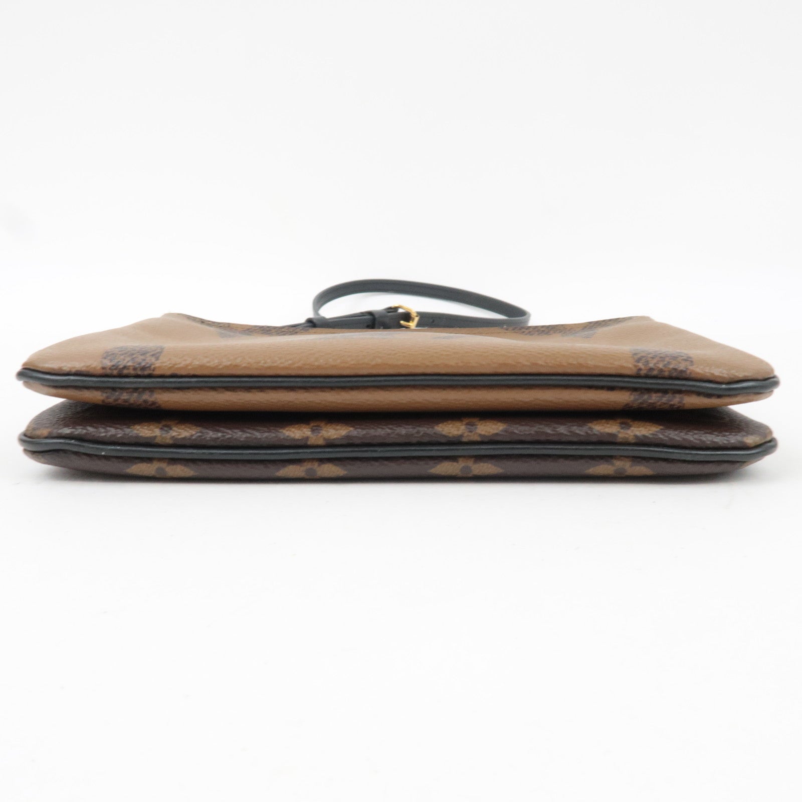 Louis Vuitton Monogram Giant Reverse Pochette Double Zip Shoulder Bag M69203 MI2280