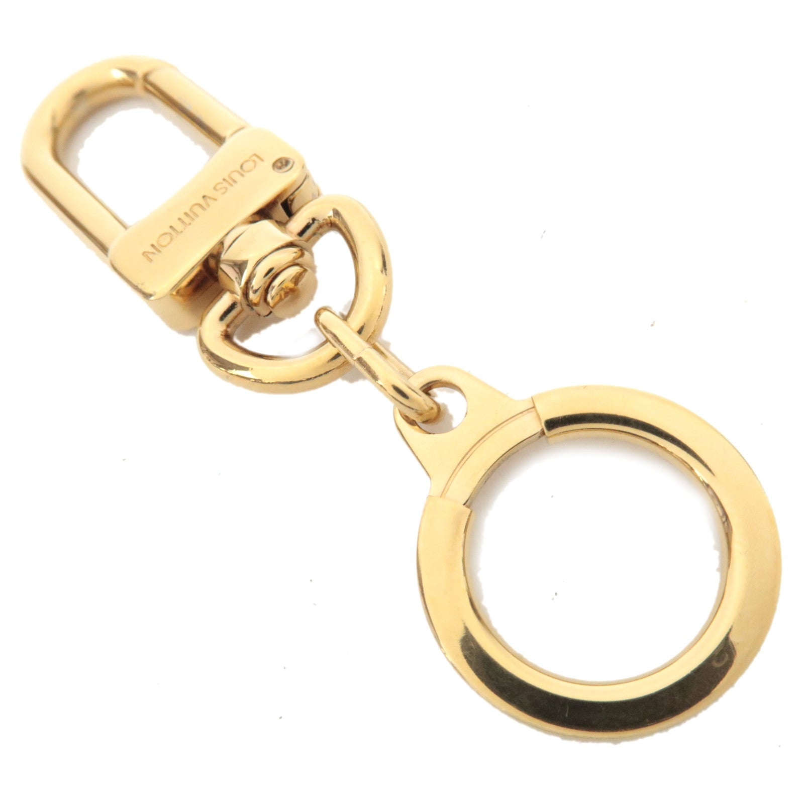 Louis Vuitton Anneau Cles Ano Cles Key Charm Bag Chram Gold Color