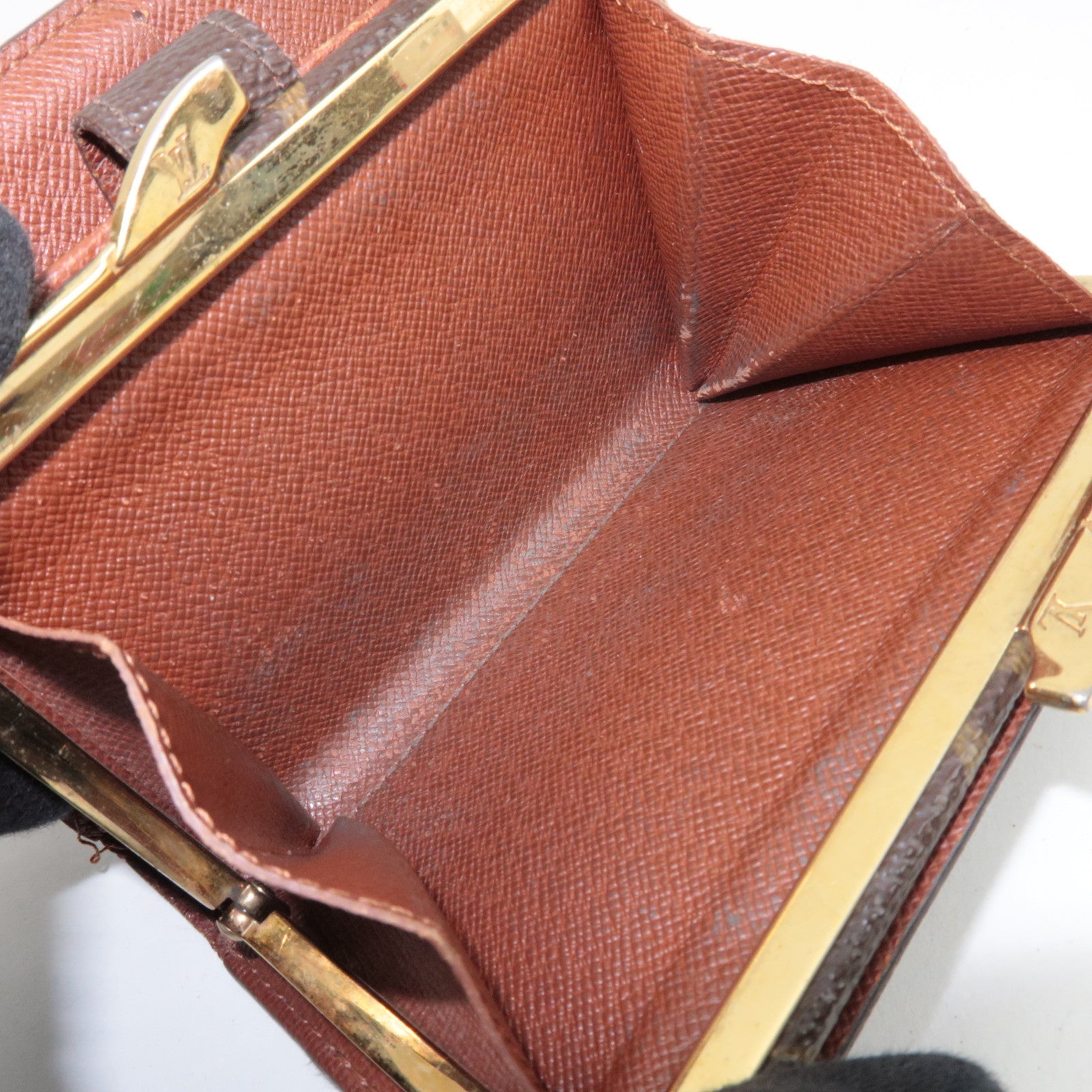 Louis Vuitton Monogram Porte Monnaie Billets Viennois Wallet M61663 CA1021