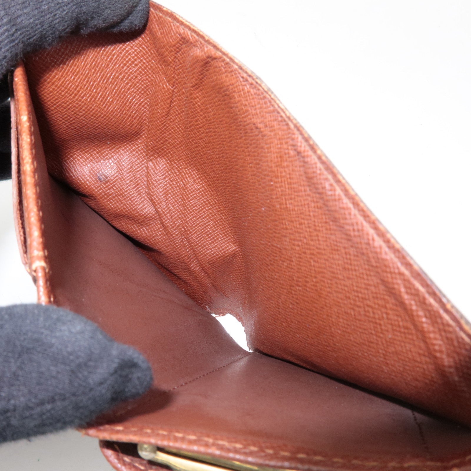 Louis Vuitton Monogram Porte Monnaie Billets Viennois Wallet M61663 CA1021