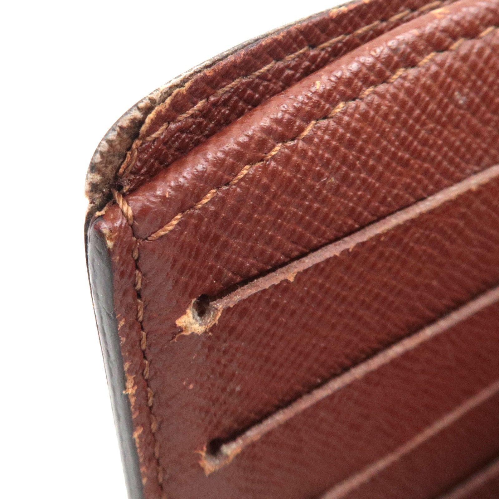 Louis Vuitton Monogram Porte Monnaie Billets Viennois Wallet M61663 CA1021