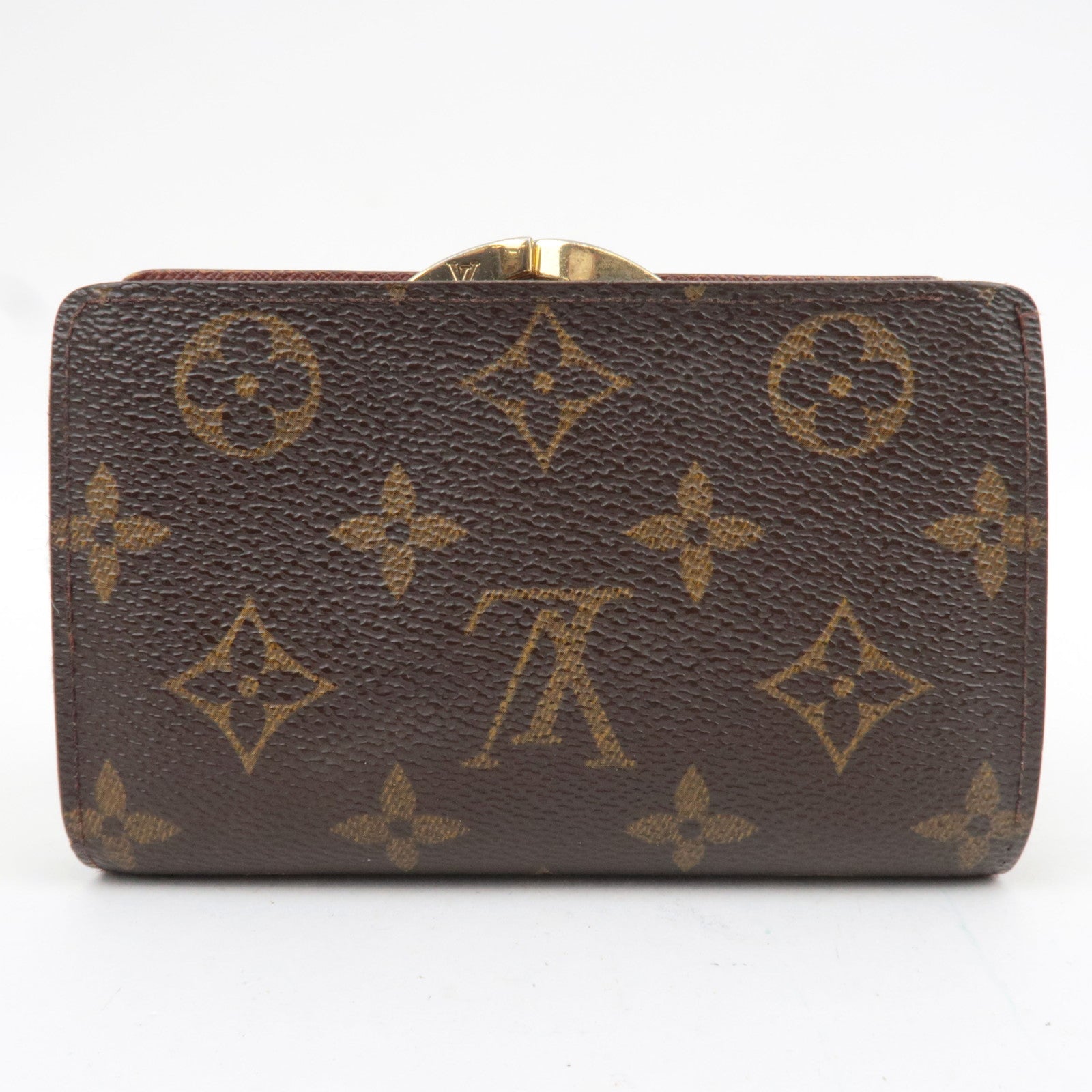 Louis Vuitton Monogram Porte Monnaie Billets Viennois Wallet M61663 CA1021