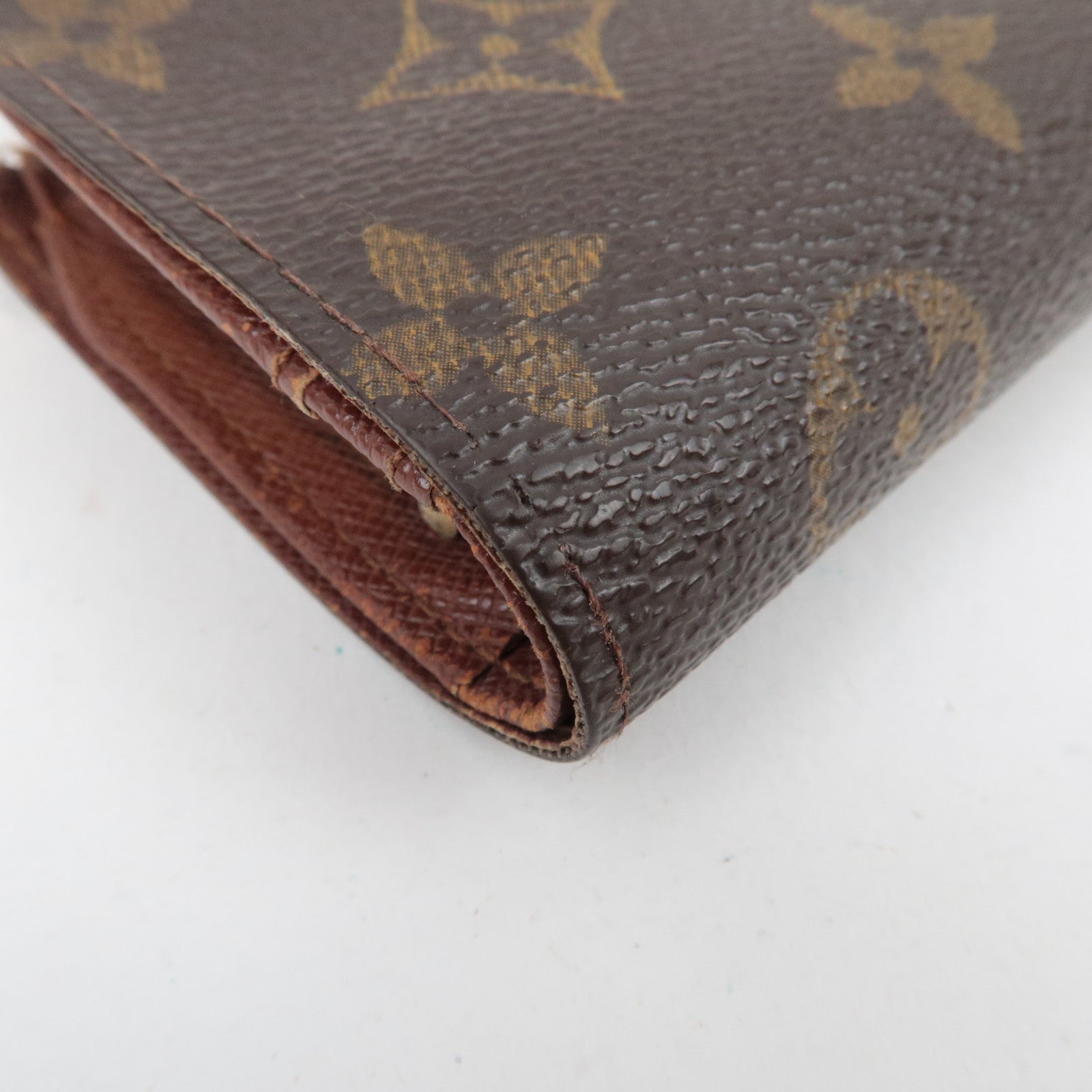 Louis Vuitton Monogram Porte Monnaie Billets Viennois Wallet M61663 CA1021