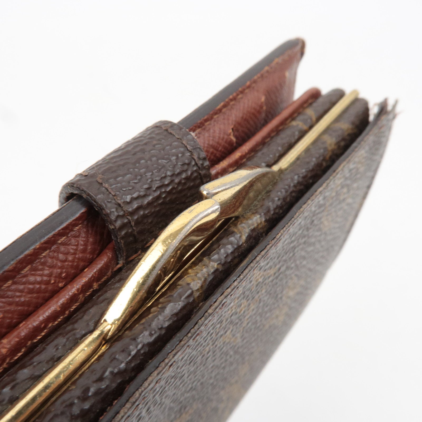 Louis Vuitton Monogram Porte Monnaie Billets Viennois Wallet M61663 CA1021